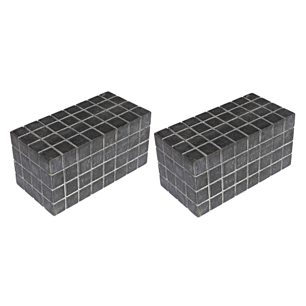 Berlin Box - Set of 2 Decorative Box Noir , Black Friday Sale Noir Furniture Sale, Old Bones Co, Mid Century Furniture Sale, Four Hands Furniture, Black Friday Sale Berlin Box - Set of 2,Gus Sale, Perigold Berlin Box - Set of 2 Decorative Box Black Friday Sale , Perigold Sale Berlin Box - Set of 2,Berlin Box - Set of 2 Lulu and Georgia, Burke Decor Sale Berlin Box - Set of 2, www.oldbonesco.com