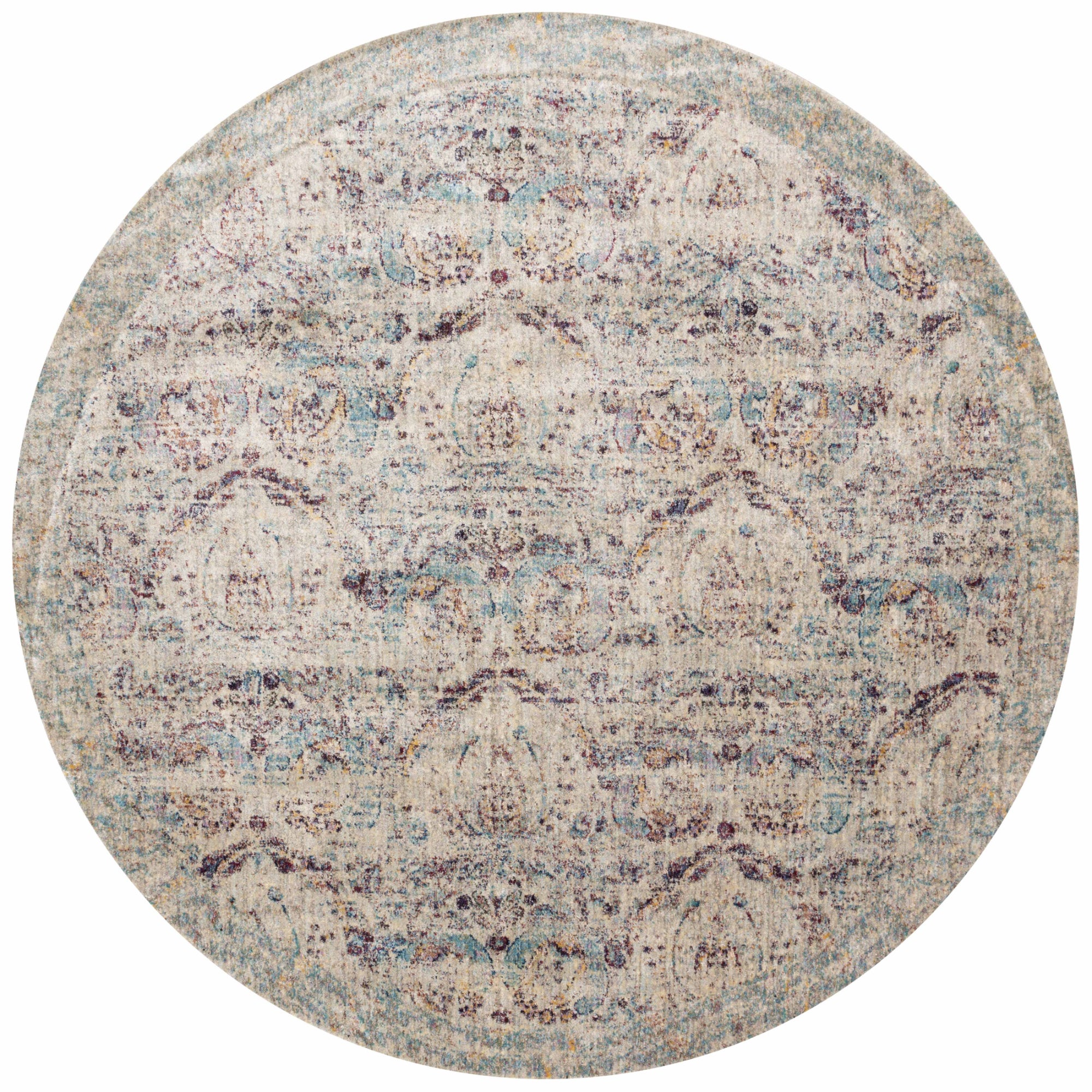 Loloi Anastasia Silver/Plum Rug