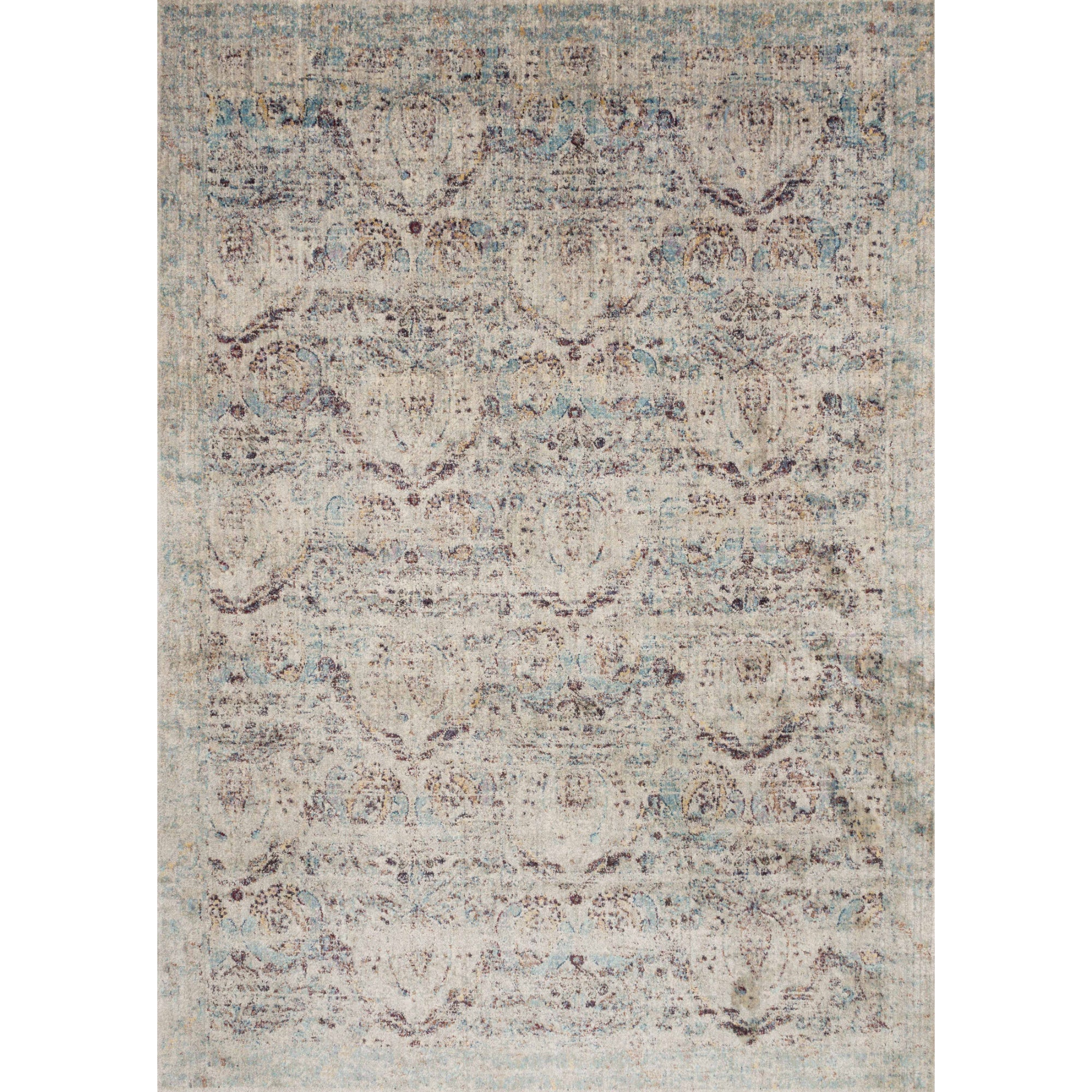 Loloi Anastasia Silver/Plum Rug