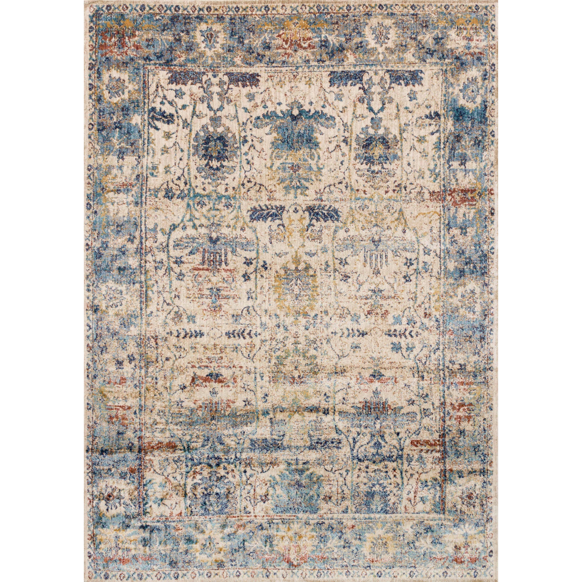 Loloi Anastasia Sand/Light Blue Rug