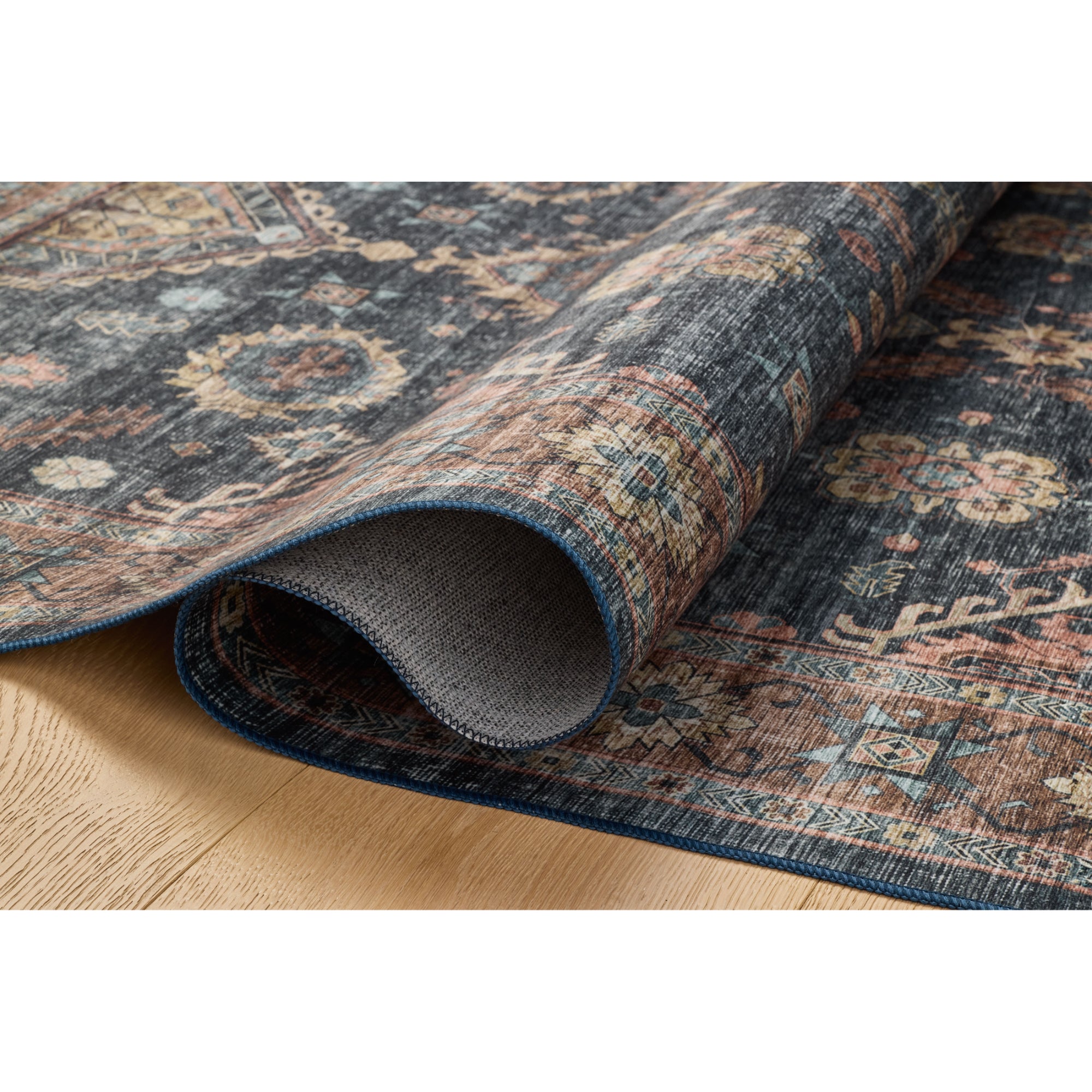 Loloi Anniston Denim/Sunset Rug