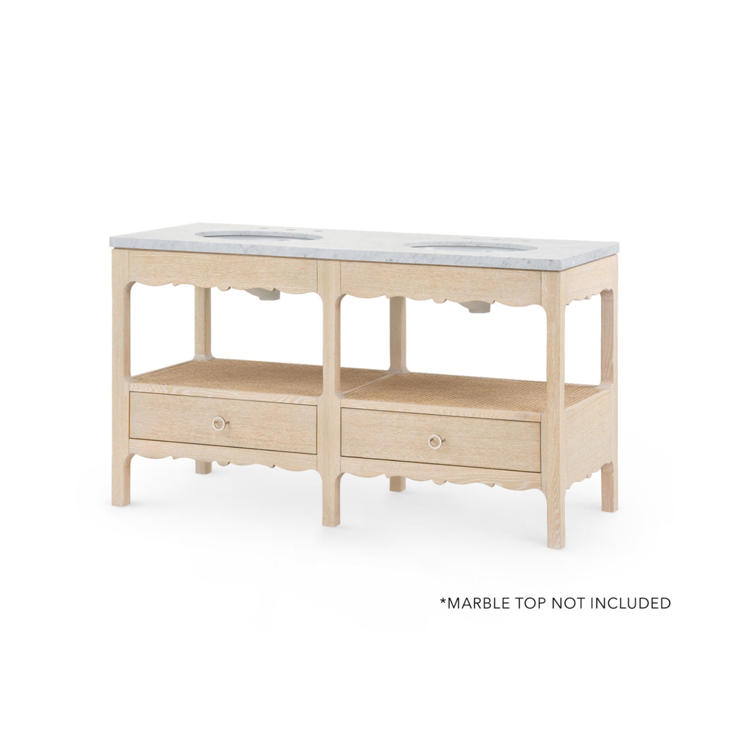 Arianna 2-Drawer Cabinet - Base Only