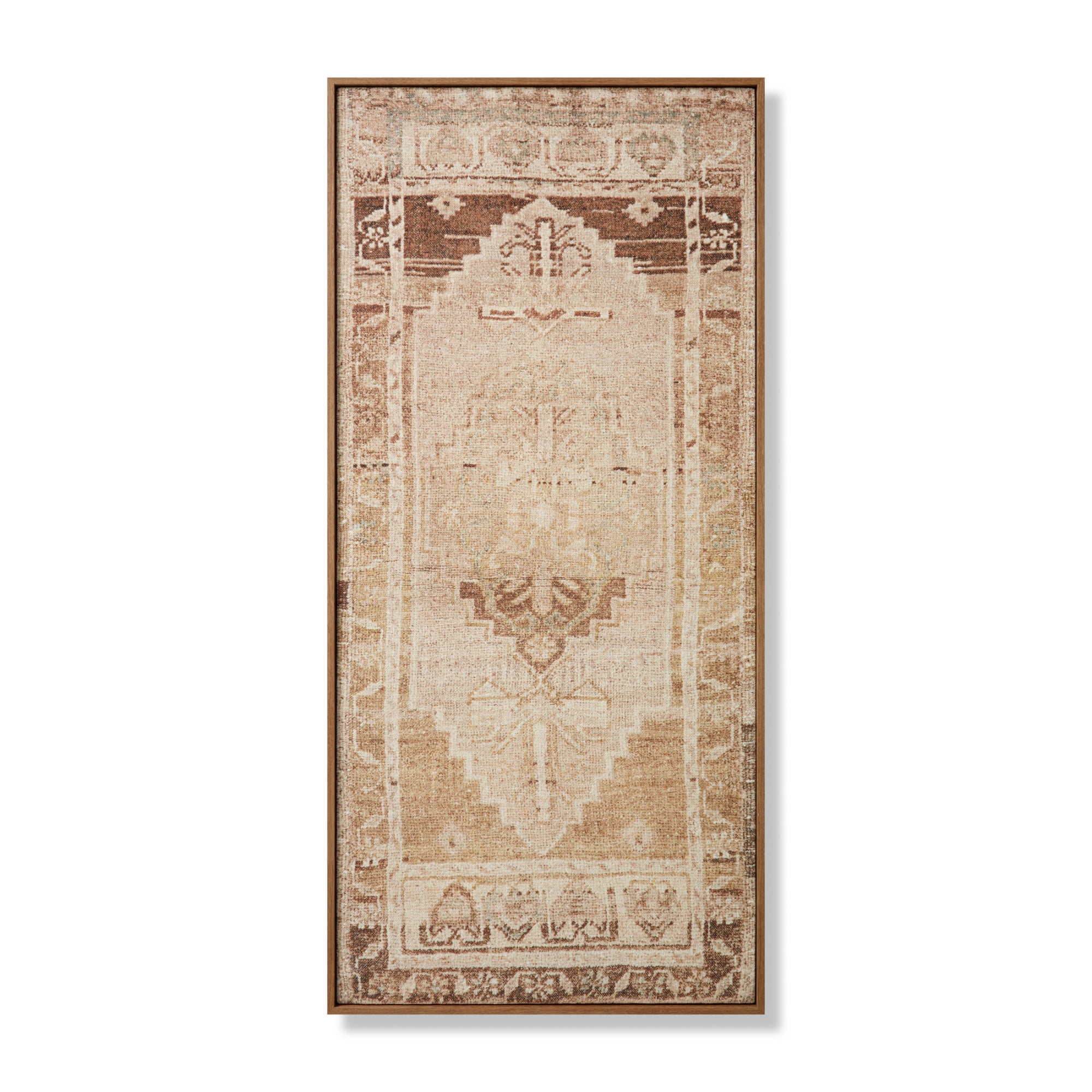 Loloi Bayonne Ivory/Brown 2'-3" x 5'-1" Wall Art