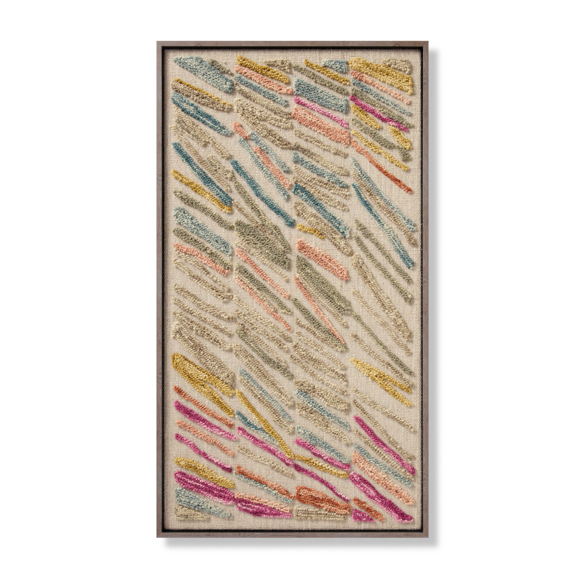 Loloi Carried Away Beige/Multi 4'-4" X 2'-4" Wall Art