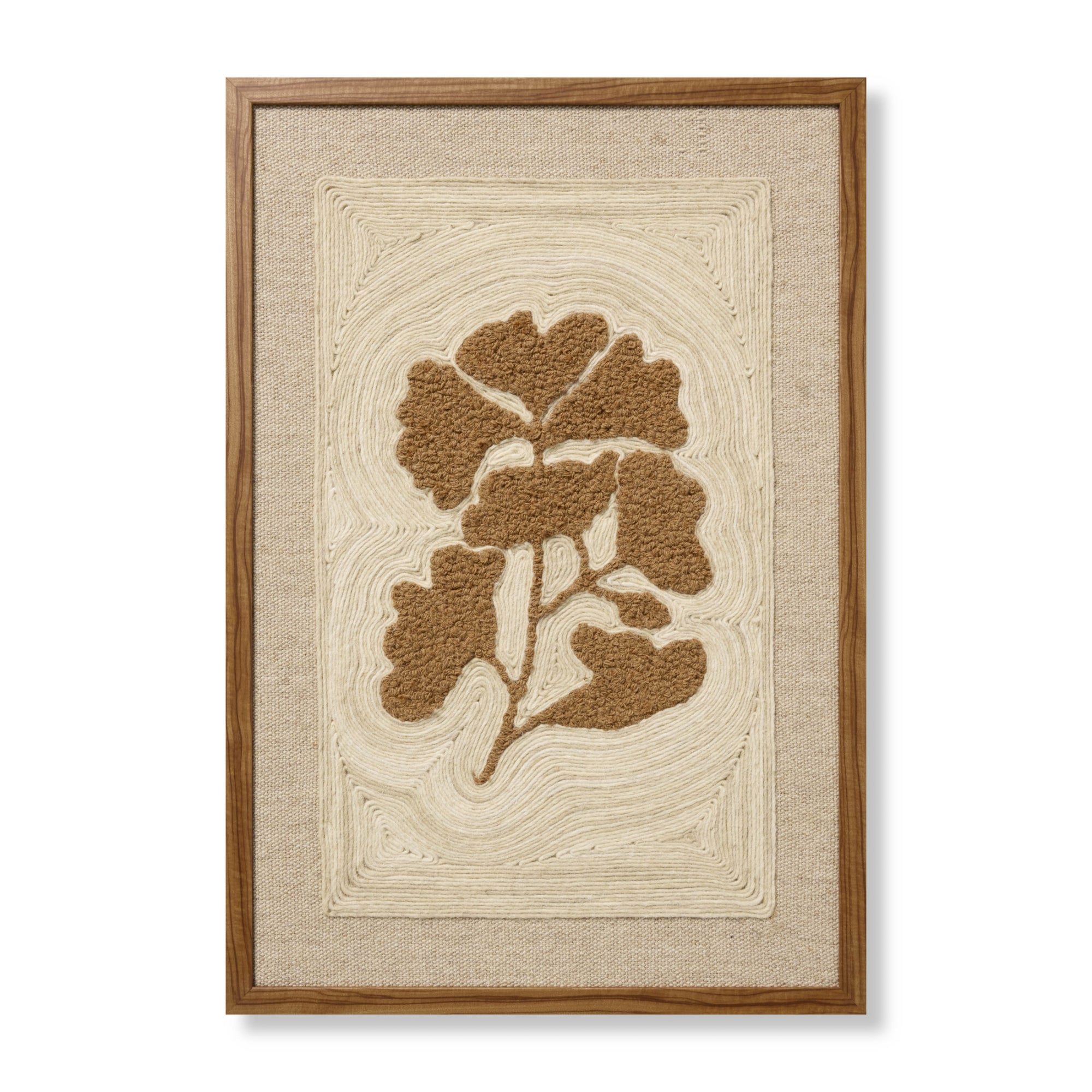 Loloi Clover & Clay Brown 2'-2" x 3'-2" Wall Art