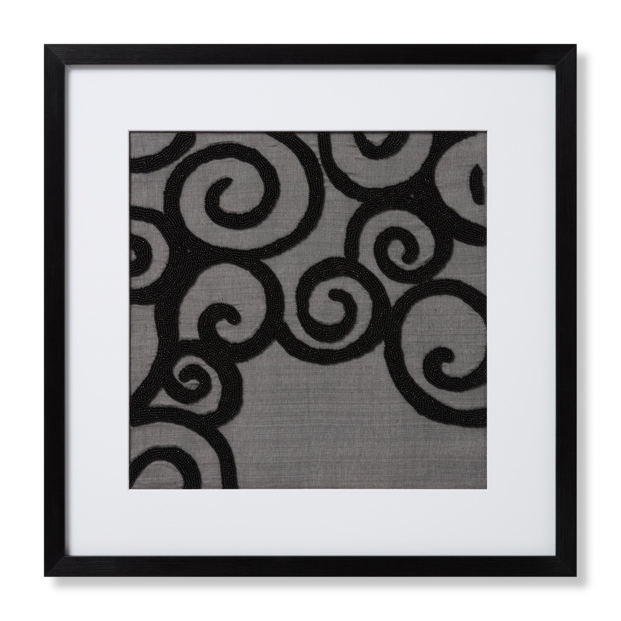 Loloi Decadent Grey/Black 2'-2" x 2'-2" Wall Art