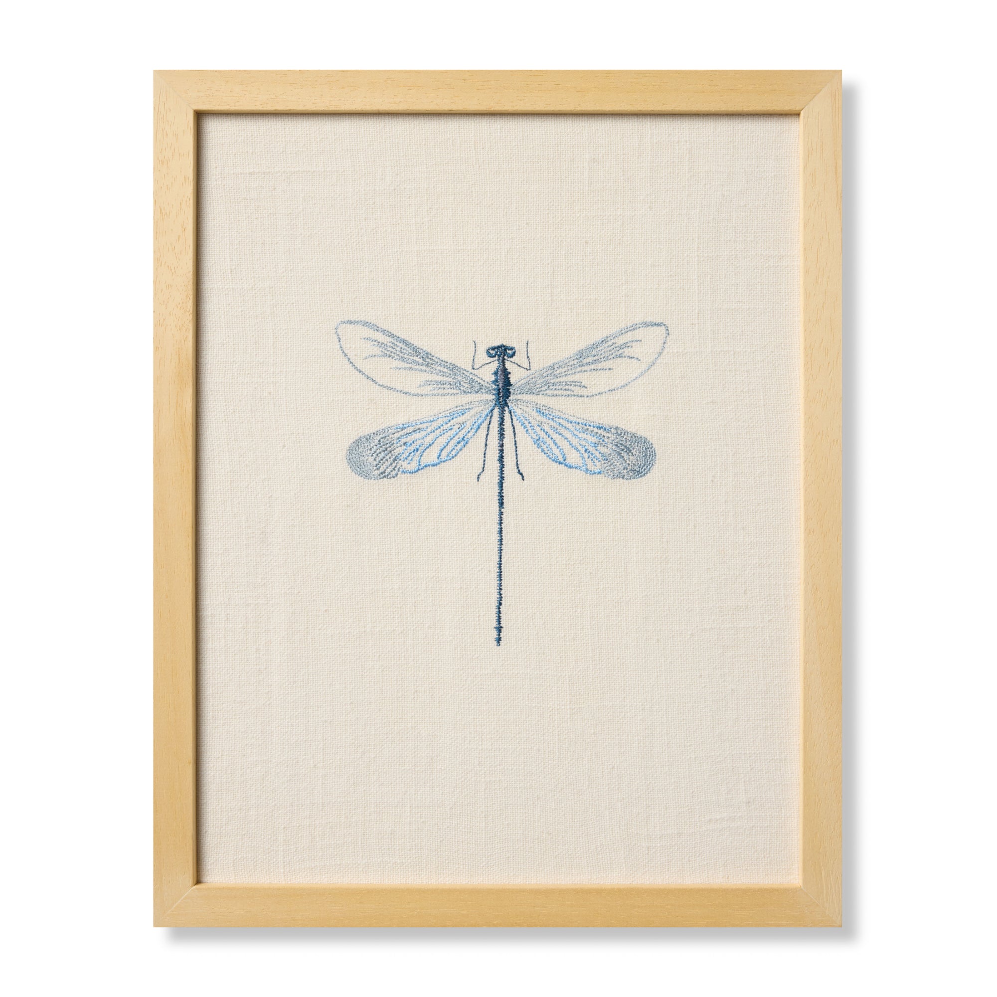 Loloi Dragonfly Blue Blue/Beige 1' x 1'-3" Wall Art