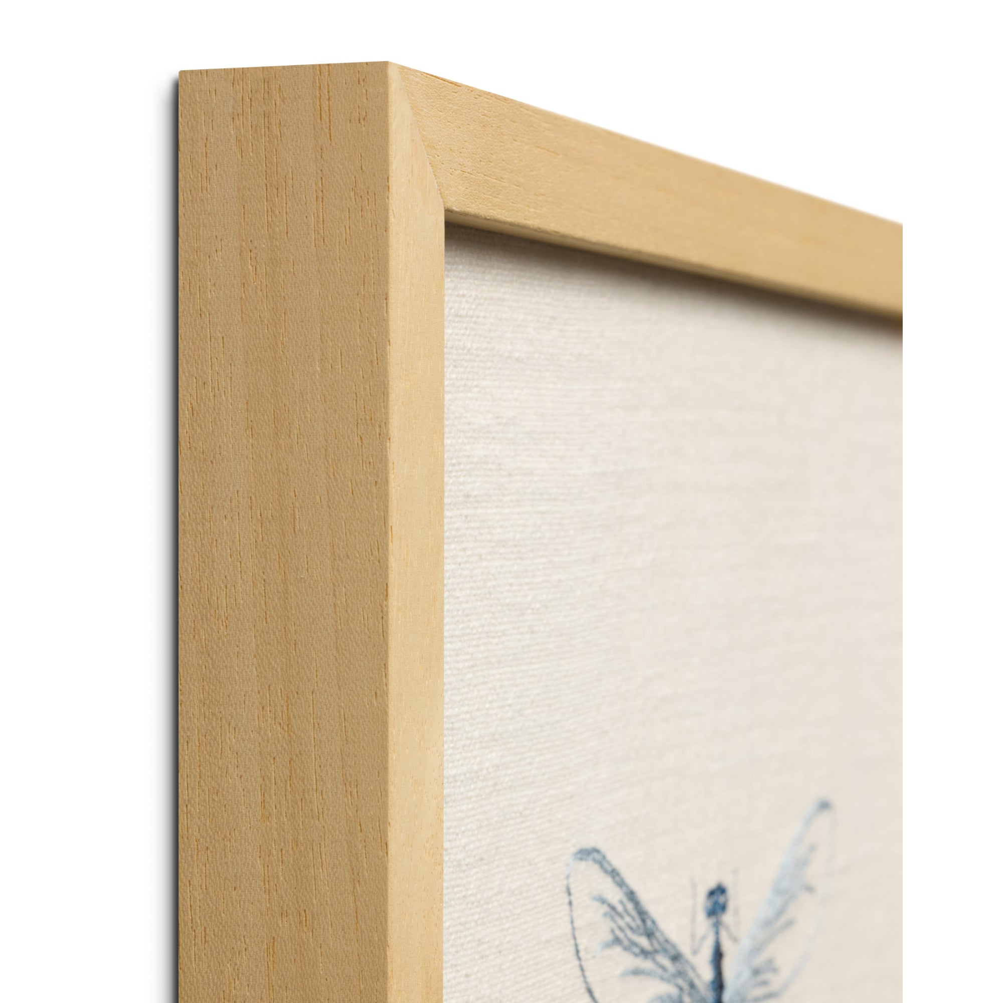 Loloi Dragonfly Blue Blue/Beige 1' x 1'-3" Wall Art