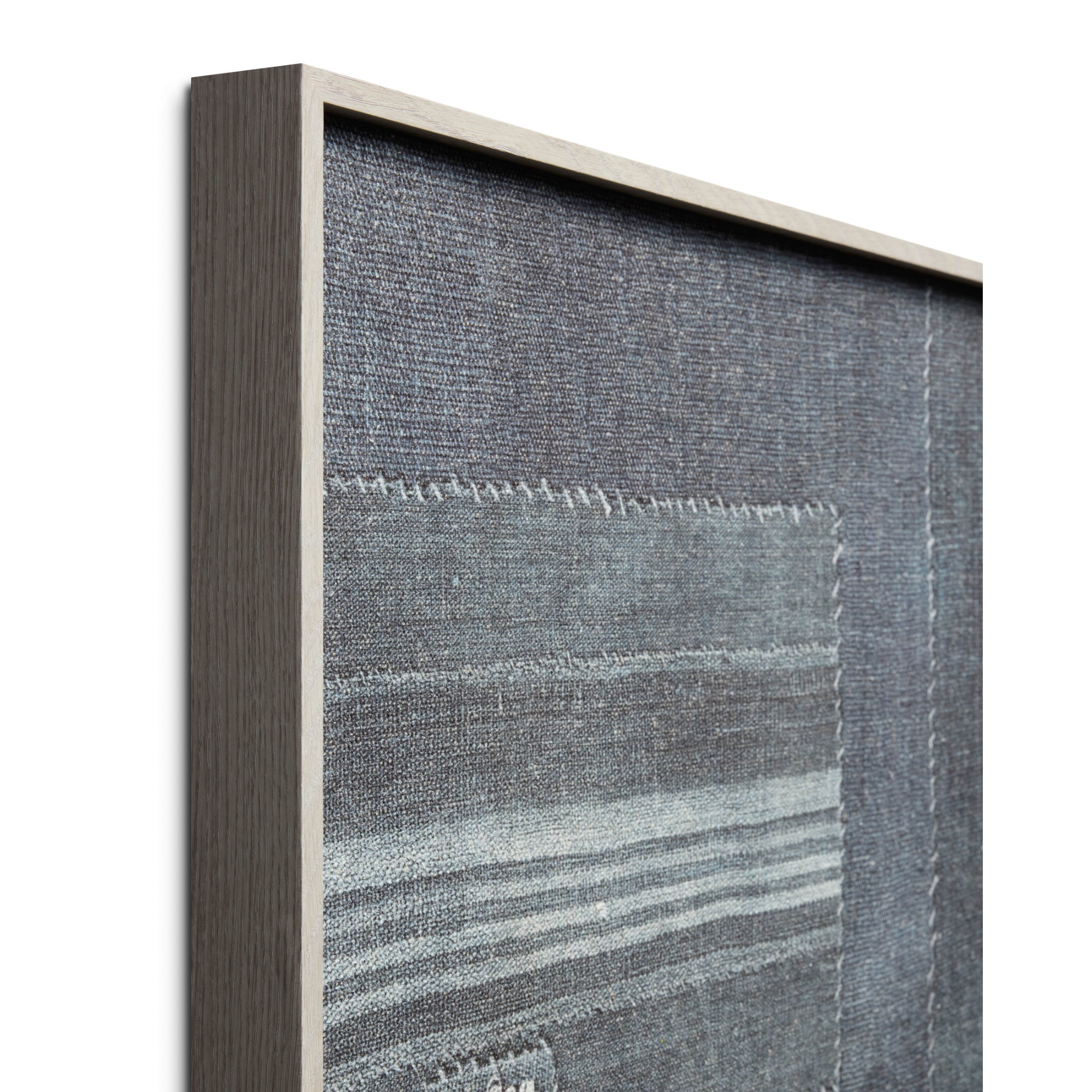 Loloi Ebb Light Grey 3'-3" x 4'-11" Wall Art