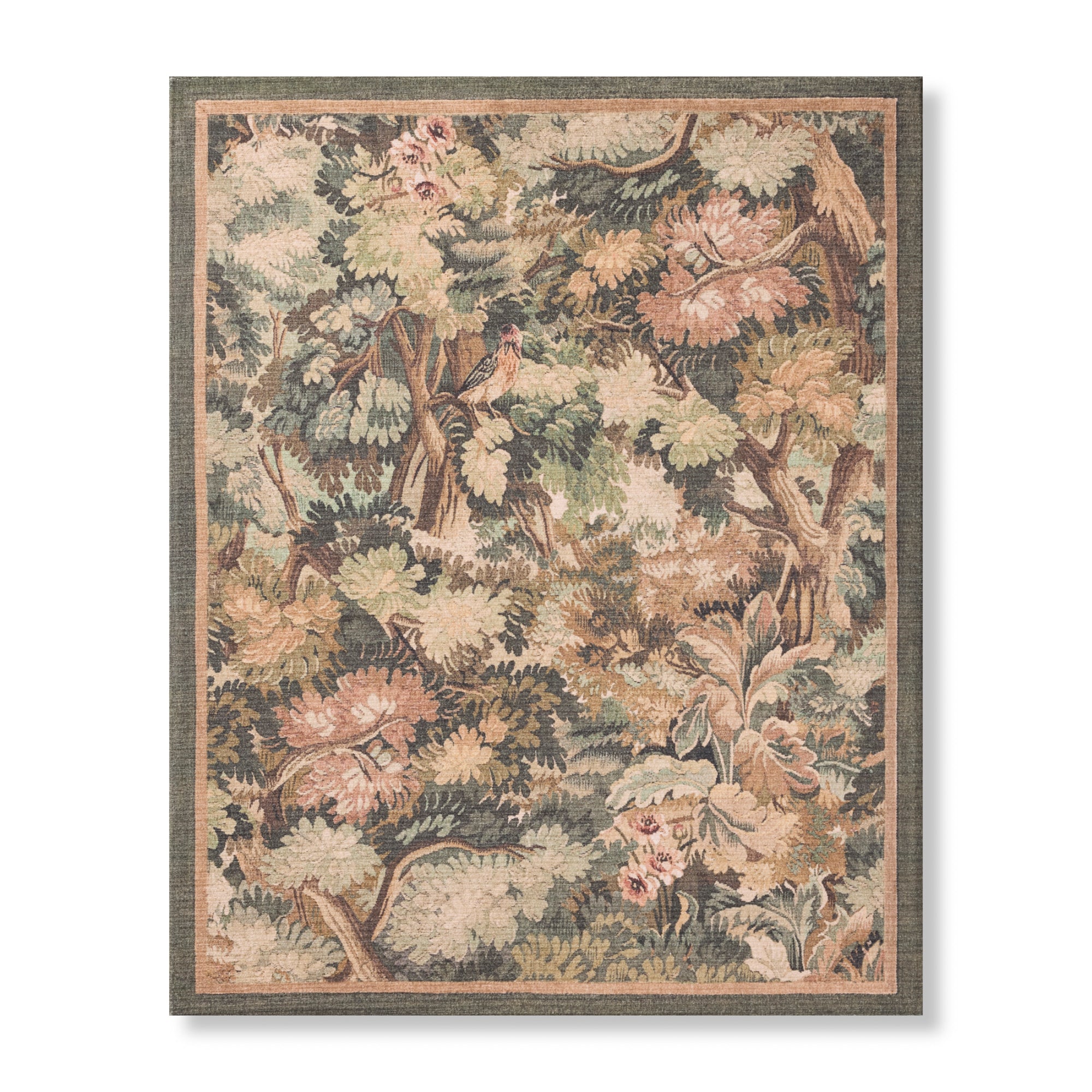 Loloi Enchanted Wood Multi/Green 2'-8" x 3'-4" Wall Art