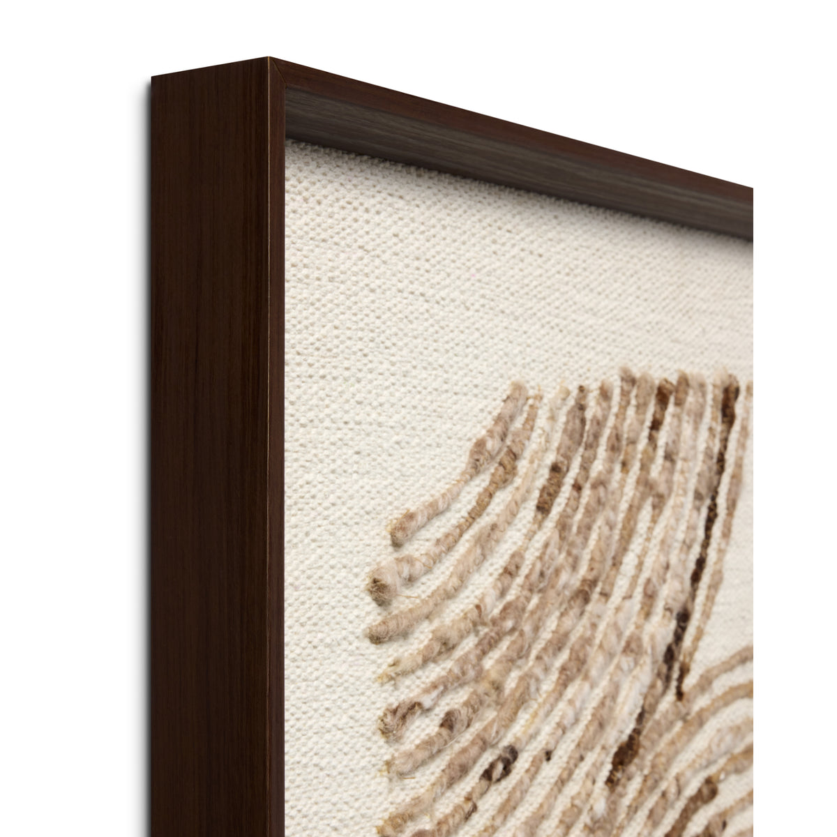 Loloi Flange Dark Brown 2'-9" x 2'-9" Wall Art