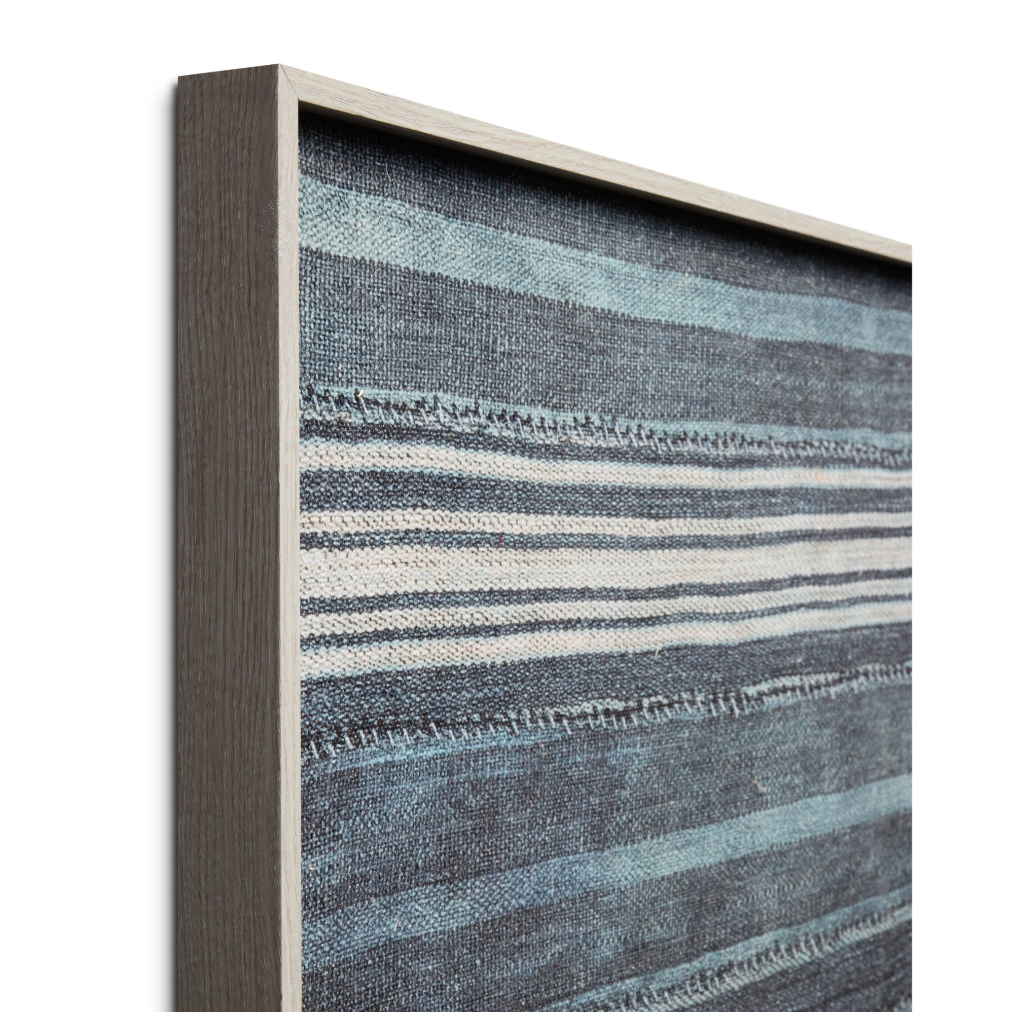 Loloi Flow Light Grey 3'-3" x 4'-11" Wall Art