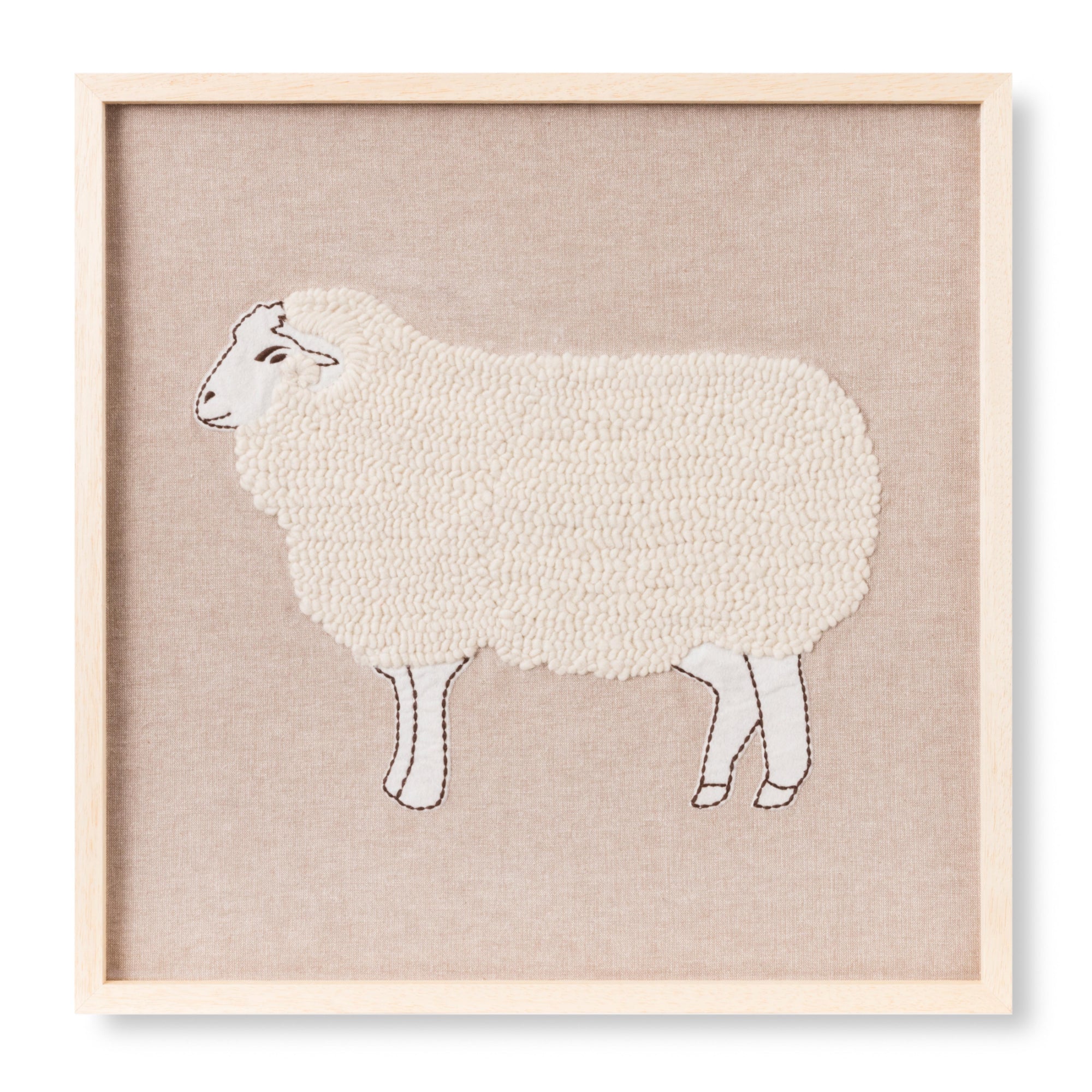 Loloi Good Shepherd Blush/Green 1'-8" X 1'-9" Wall Art