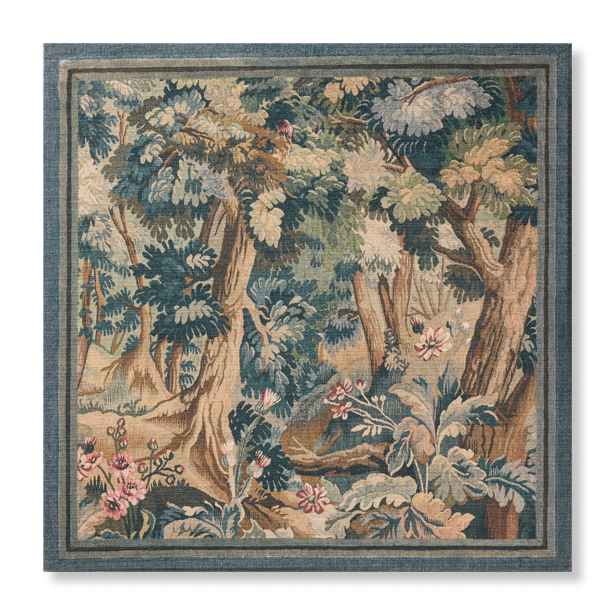 Loloi Gathering Grove Multi/Green 3'-4" x 3'-4" Wall Art