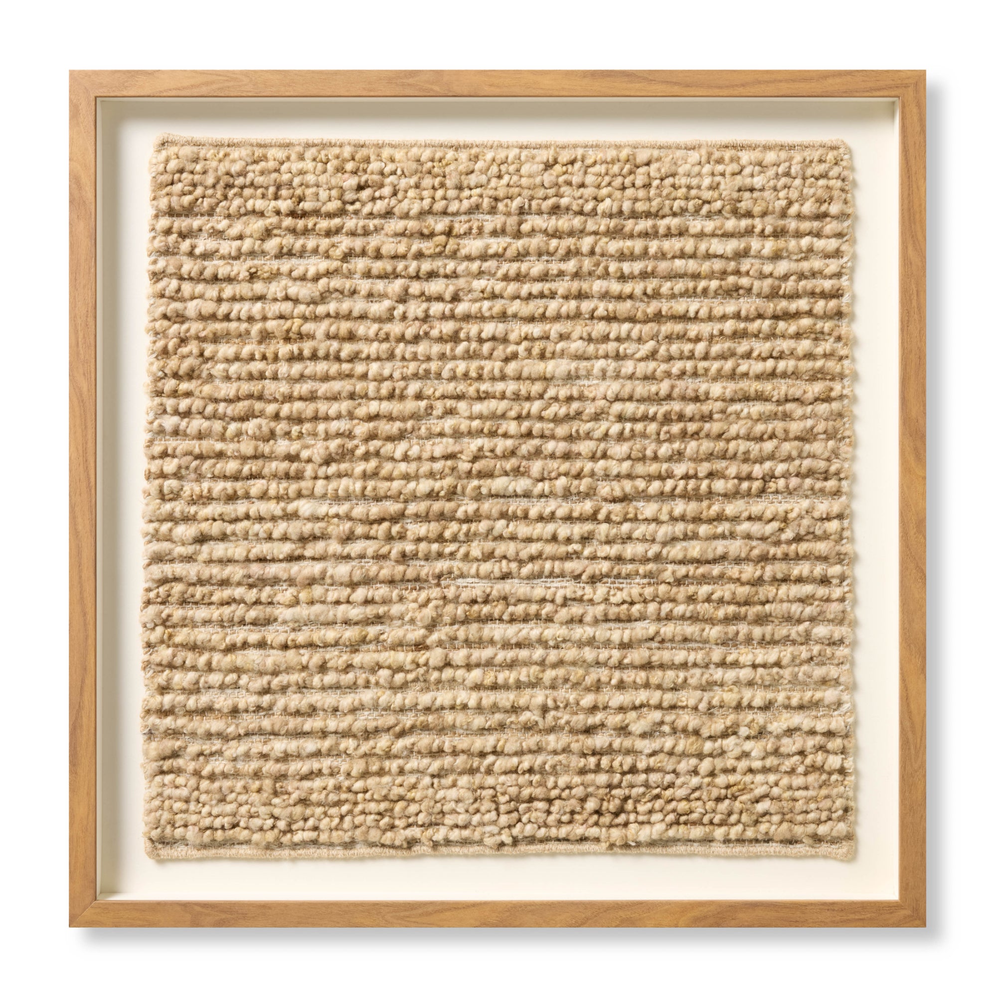 Loloi Haystack Beige/Beige 2'-10" x 2'-10" Wall Art