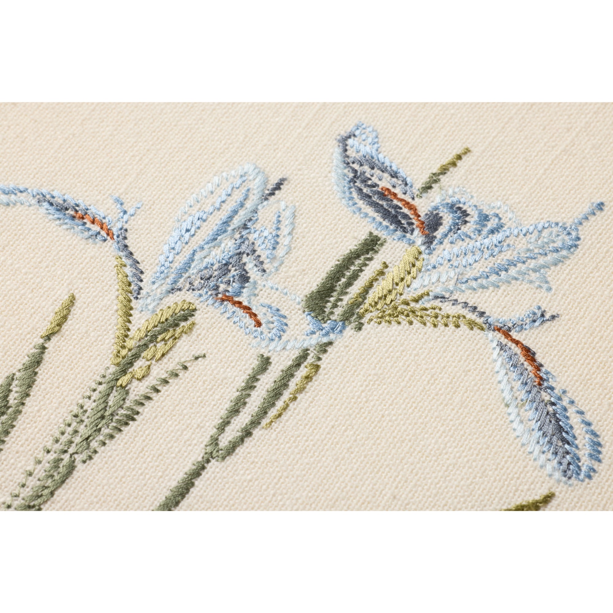 Loloi Iris Blue Blue/Green 1' x 1'-3" Wall Art