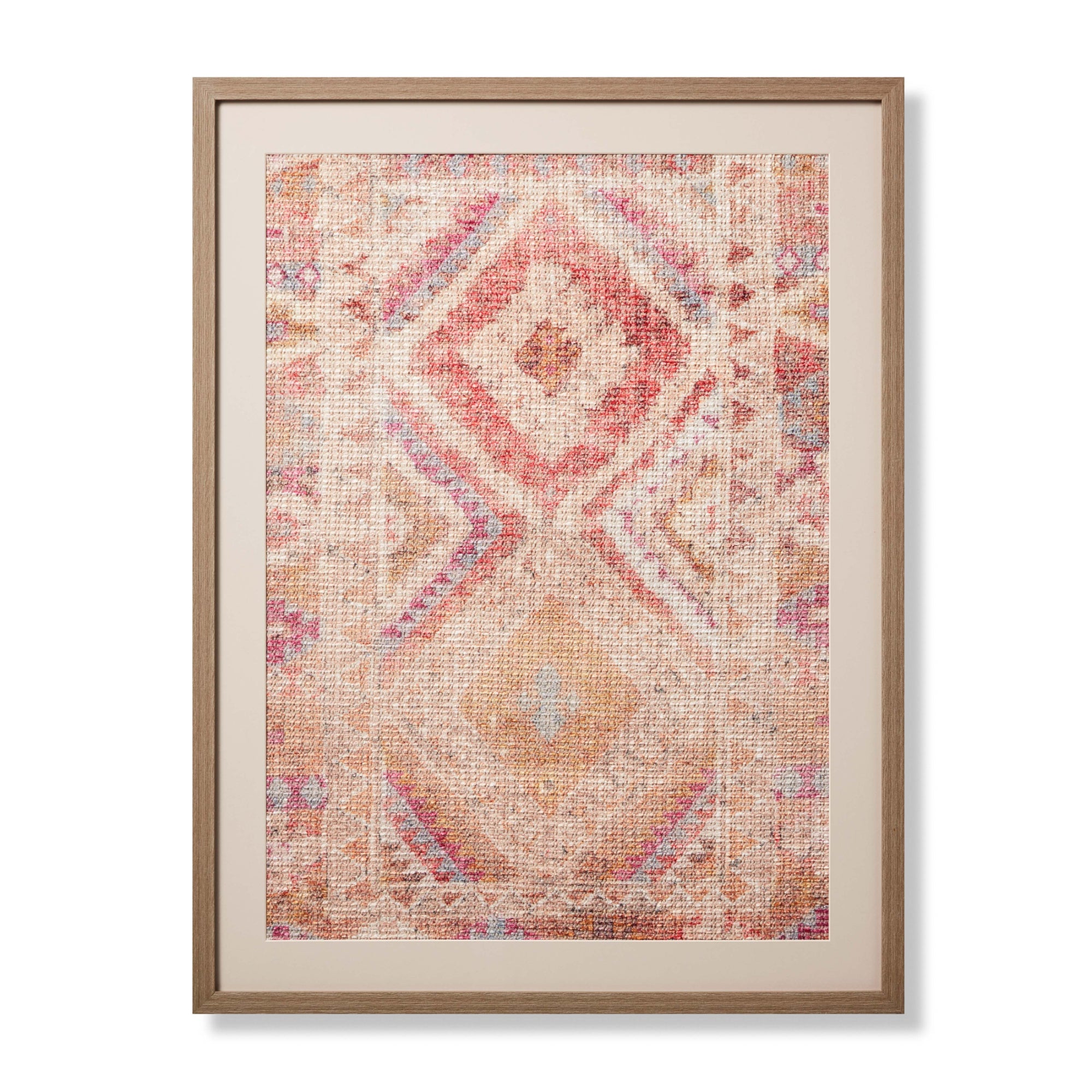 Loloi Jasper Pink/Yellow 3'-4" X 2'-6" Wall Art