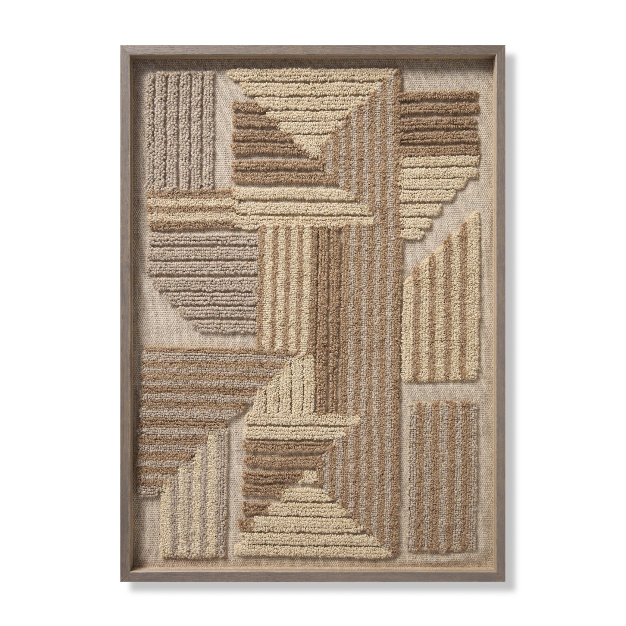 Loloi Legendary Grey/Ivory 3'-4" X 2'-5" Wall Art