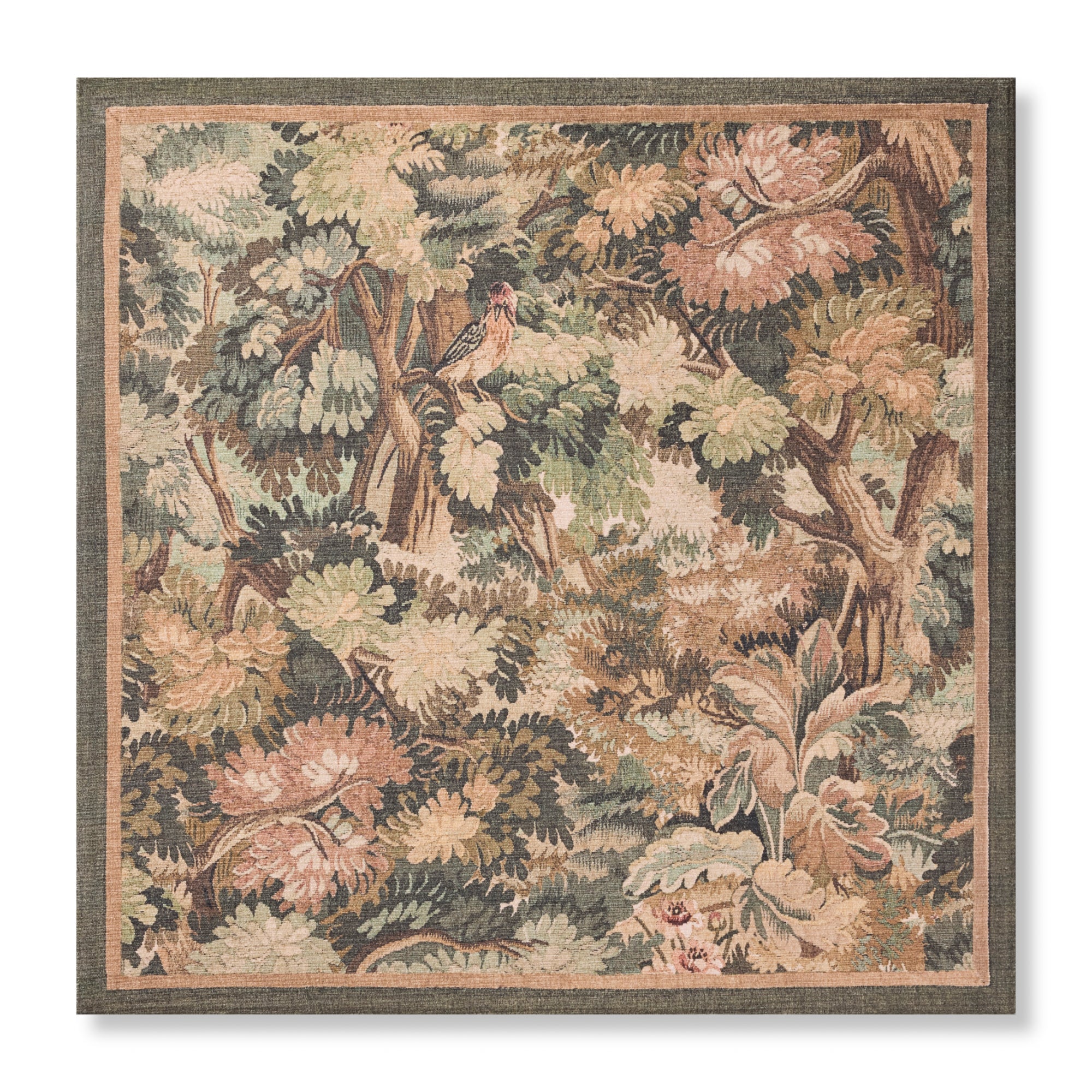 Loloi Living Thicket Multi/Green 3'-4" x 3'-4" Wall Art