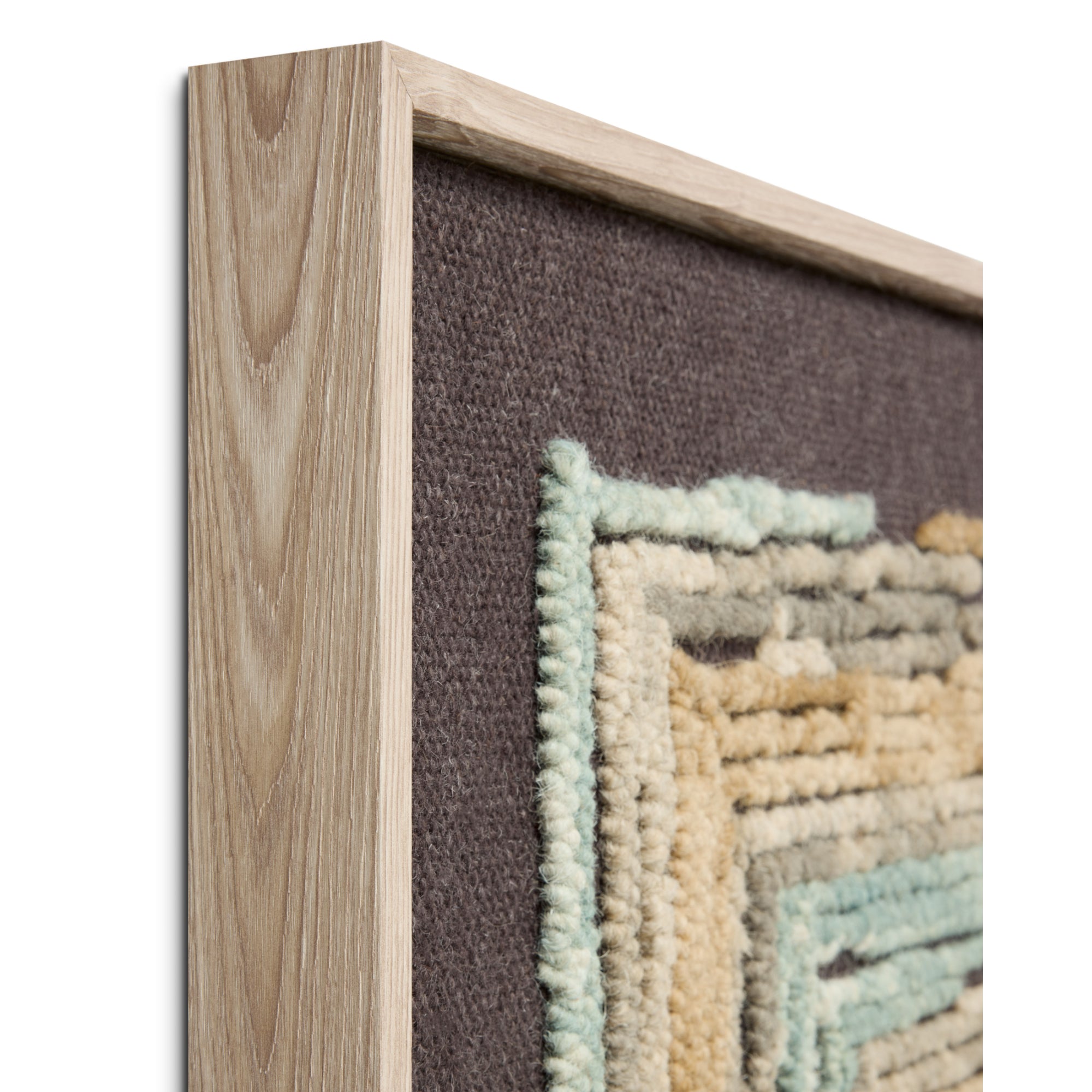Loloi Midpoint Gold/Blue 3'-6" x 2'-6" Wall Art