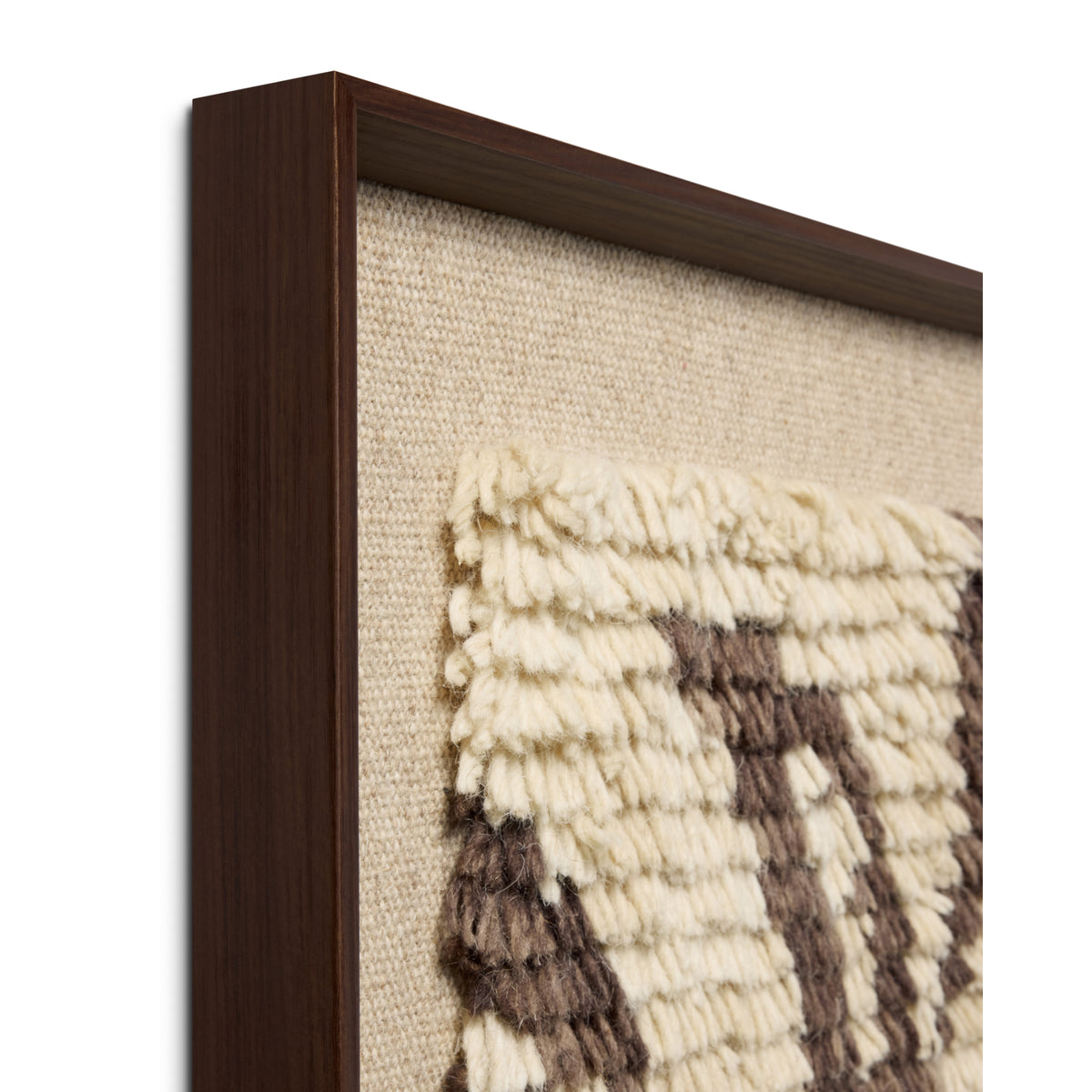 Loloi Nature's Unfurling Dark Brown 2'-2" x 4'-2" Wall Art