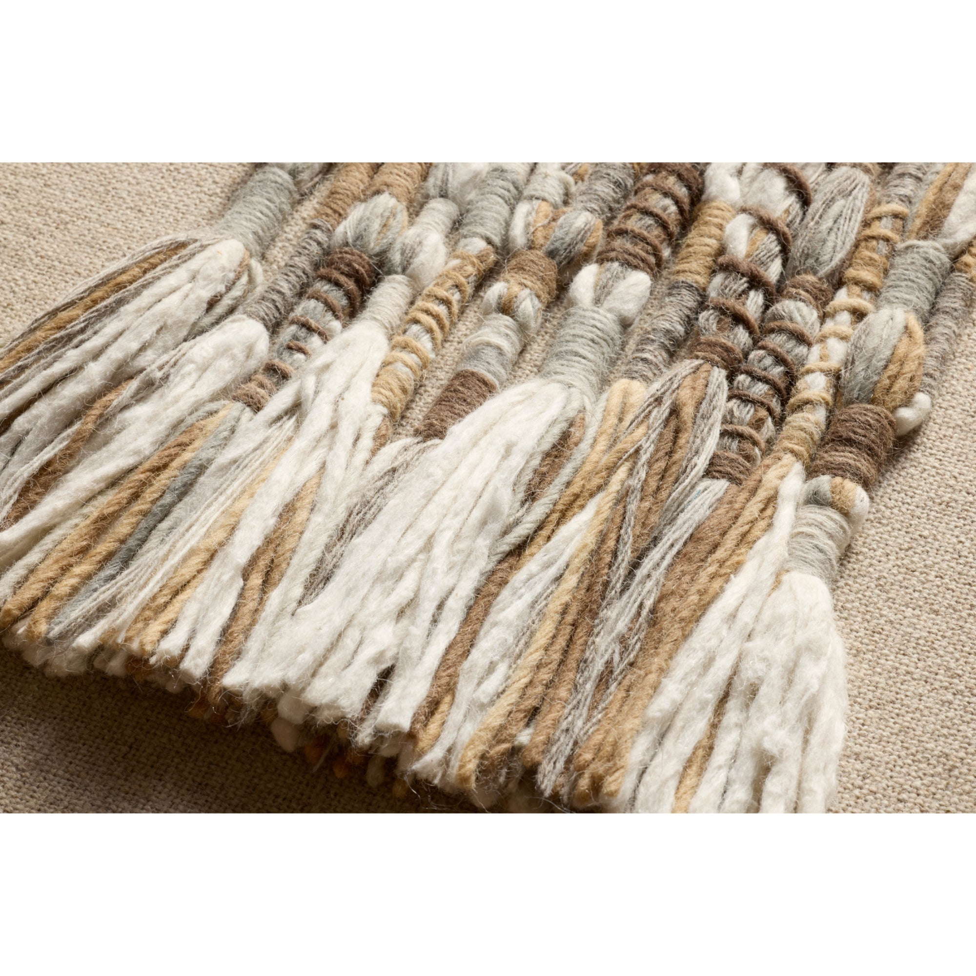 Loloi Nordic Braids Grey 2'-2" x 3'-2" Wall Art