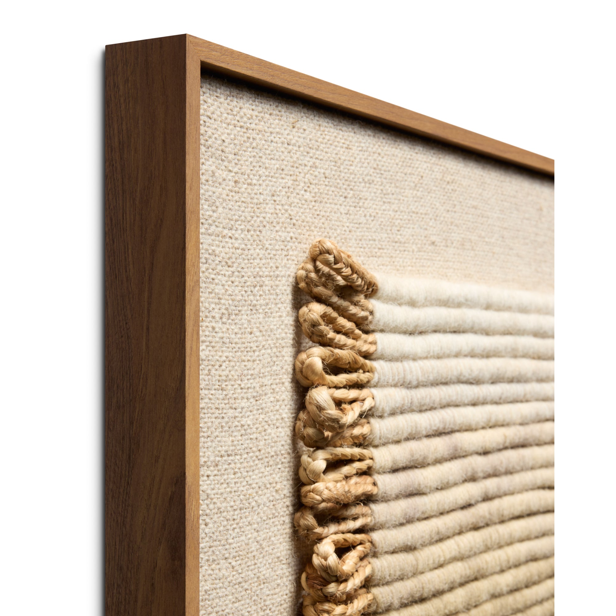 Loloi Nube Natural 2'-9" x 3'-5" Wall Art
