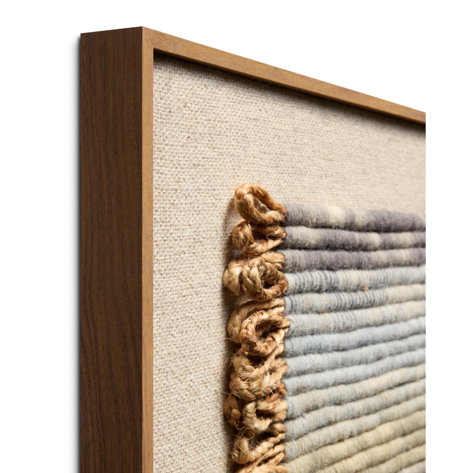 Loloi Oceano Natural 2'-9" x 3'-5" Wall Art
