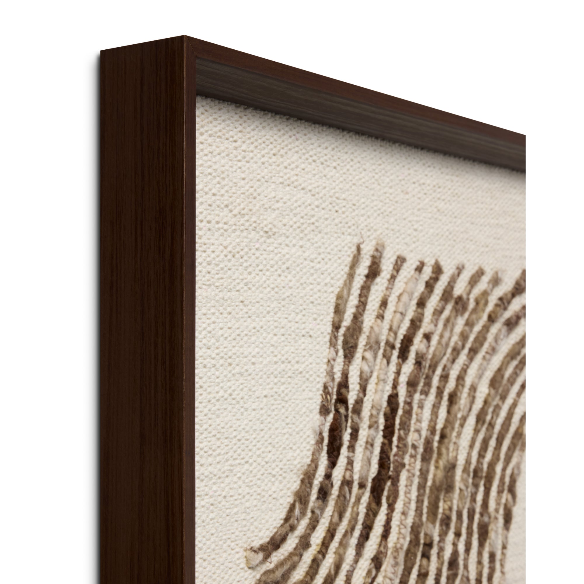 Loloi Phase Dark Brown 2'-9" x 2'-9" Wall Art