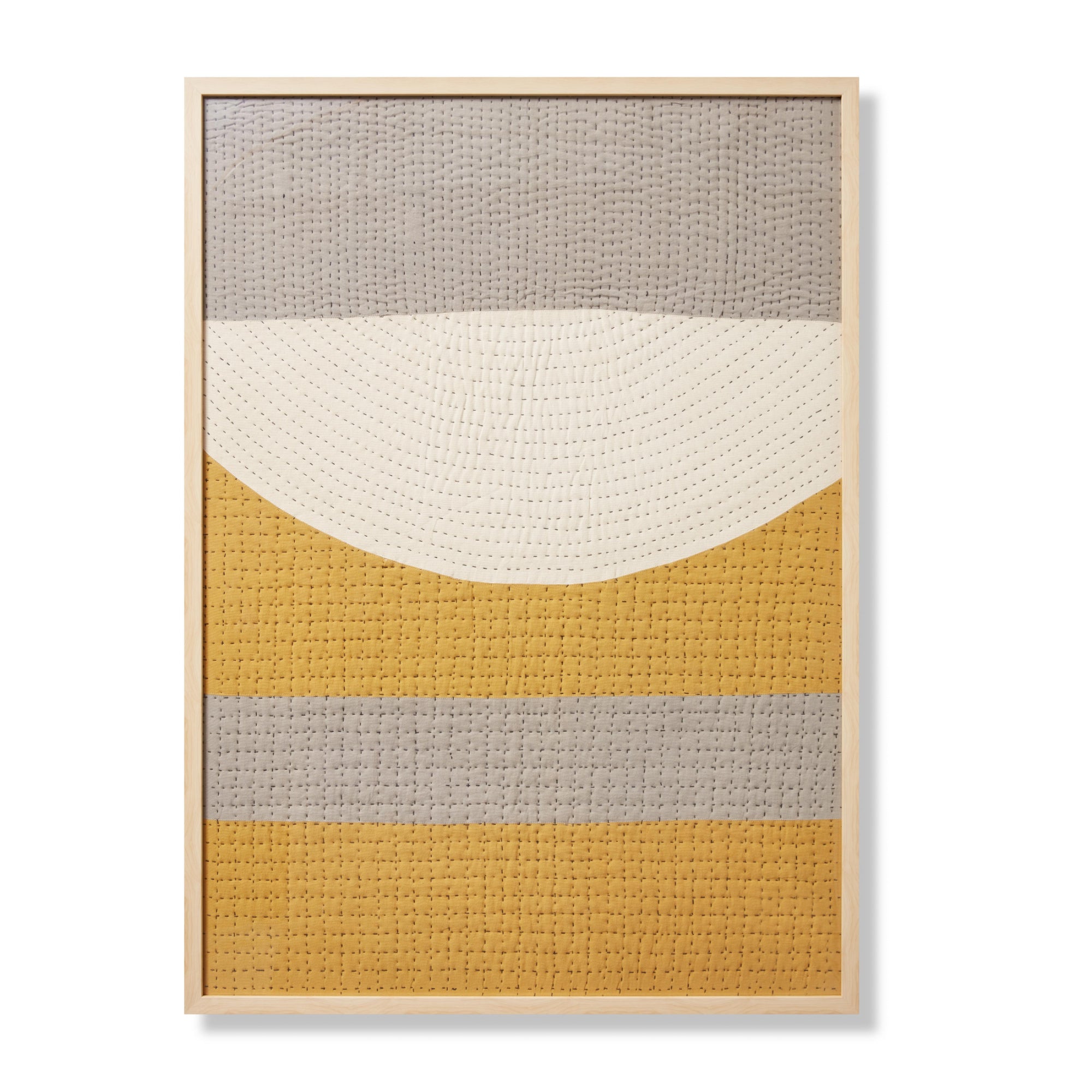 Loloi Proof Read Gold/Grey 3'-4" x 4'-8" Wall Art