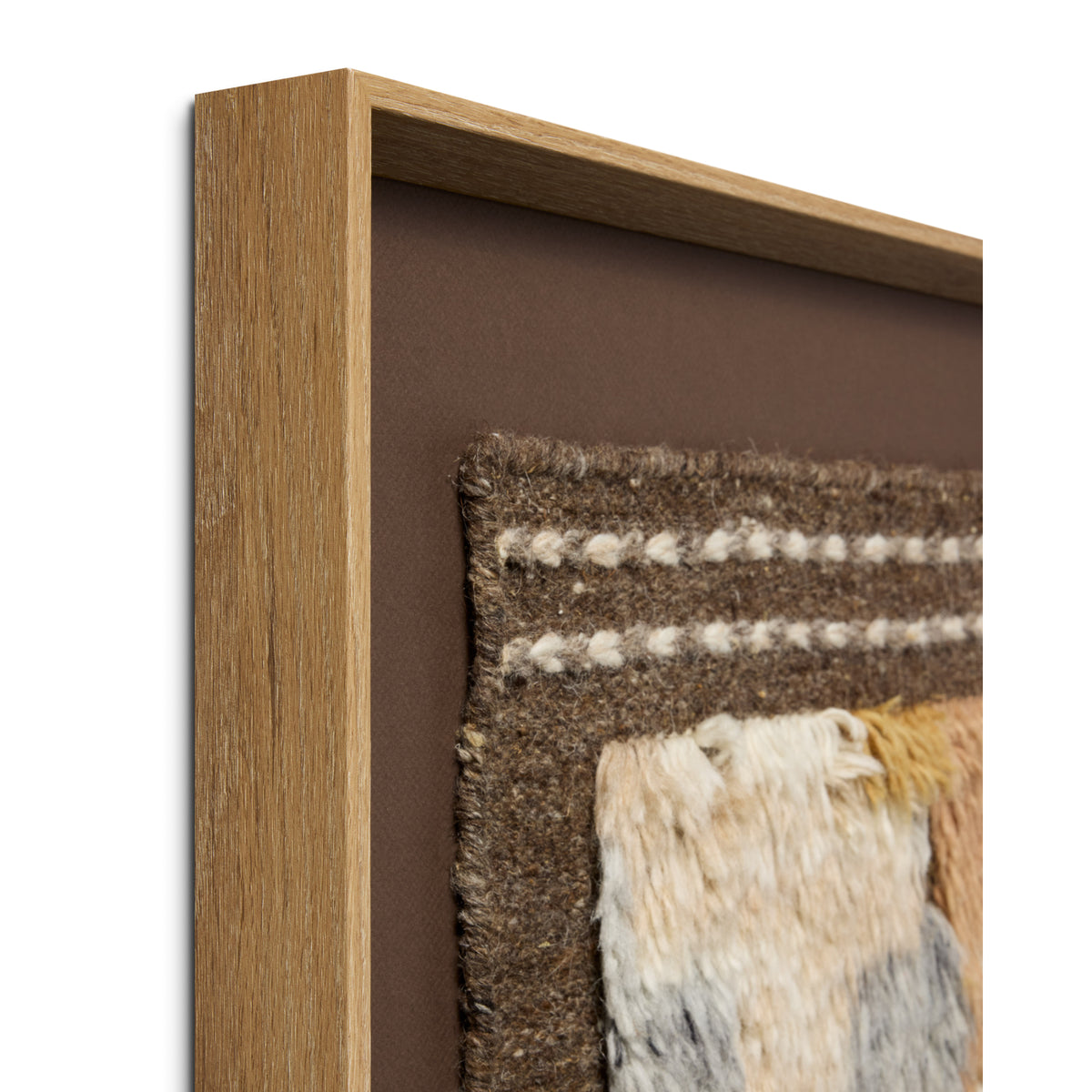 Loloi Rabat Natural 2'-1" x 2'-1" Wall Art