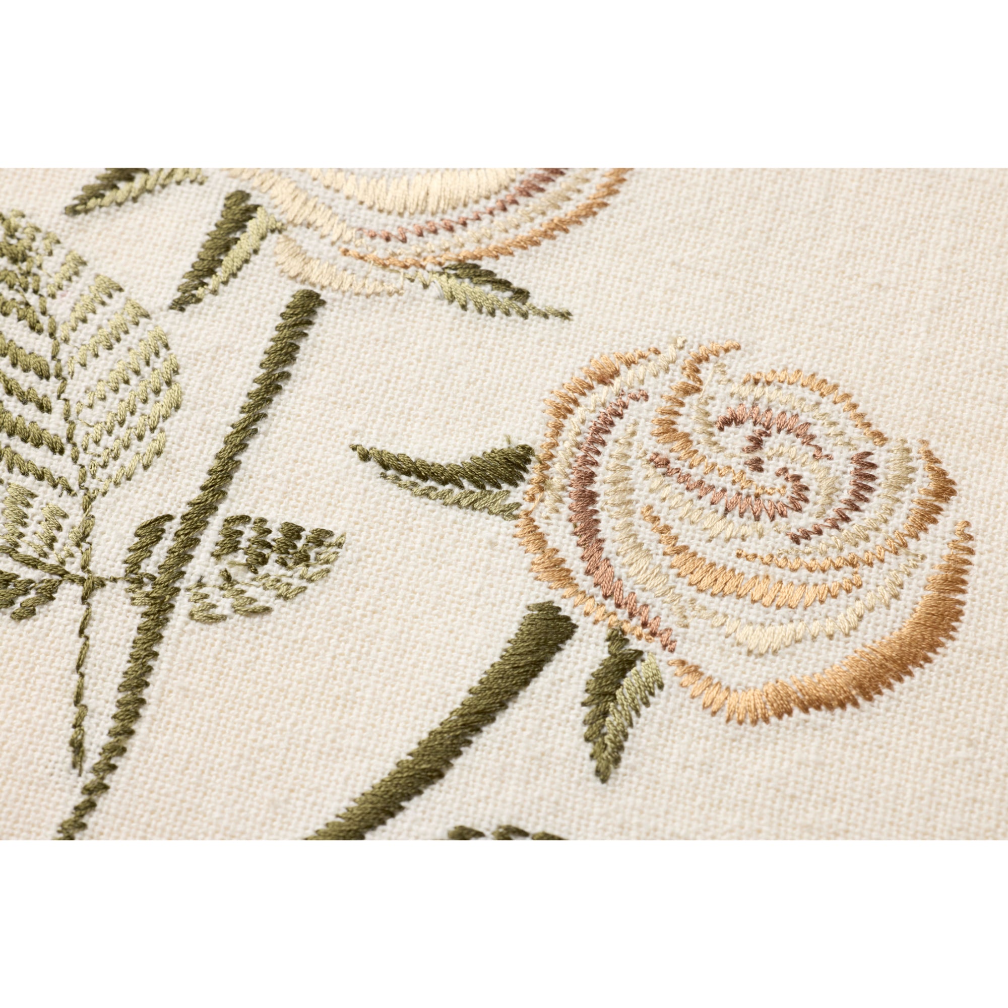 Loloi Rose Bud Beige Beige/Green 1' x 1'-3" Wall Art