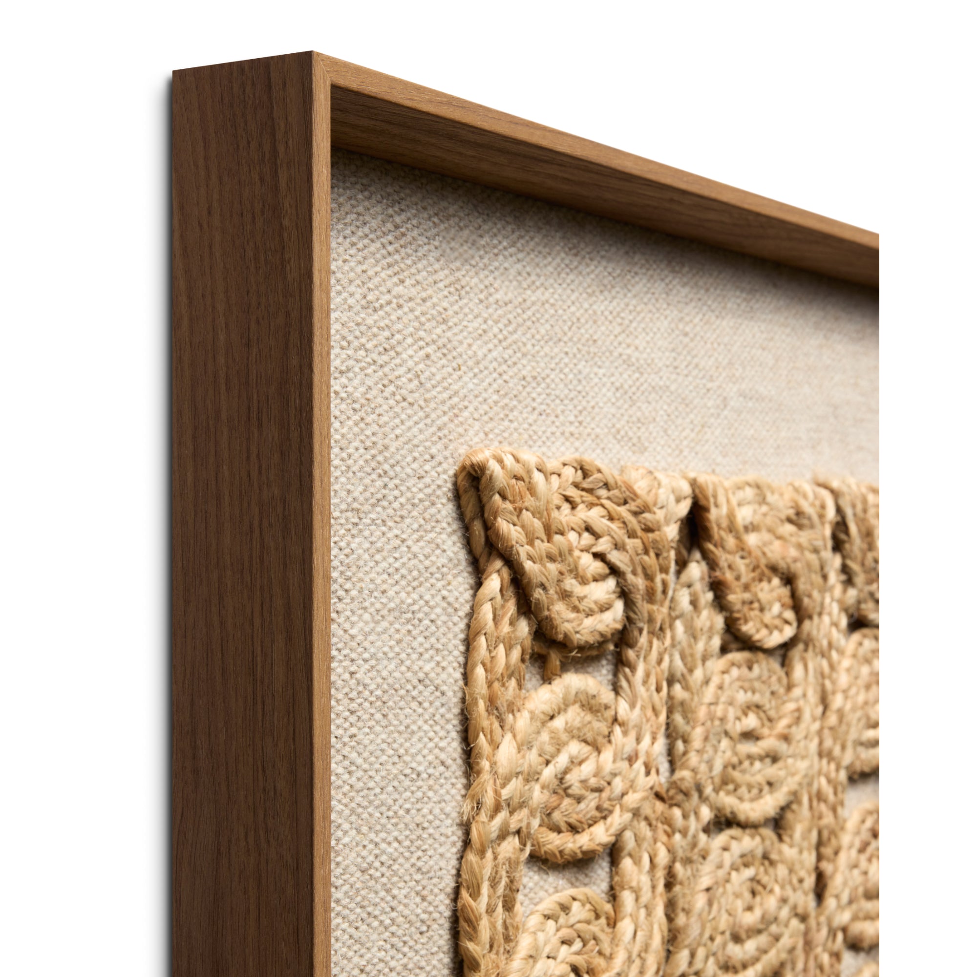 Loloi Rustic Ropes Natural 2'-9" x 3'-5" Wall Art