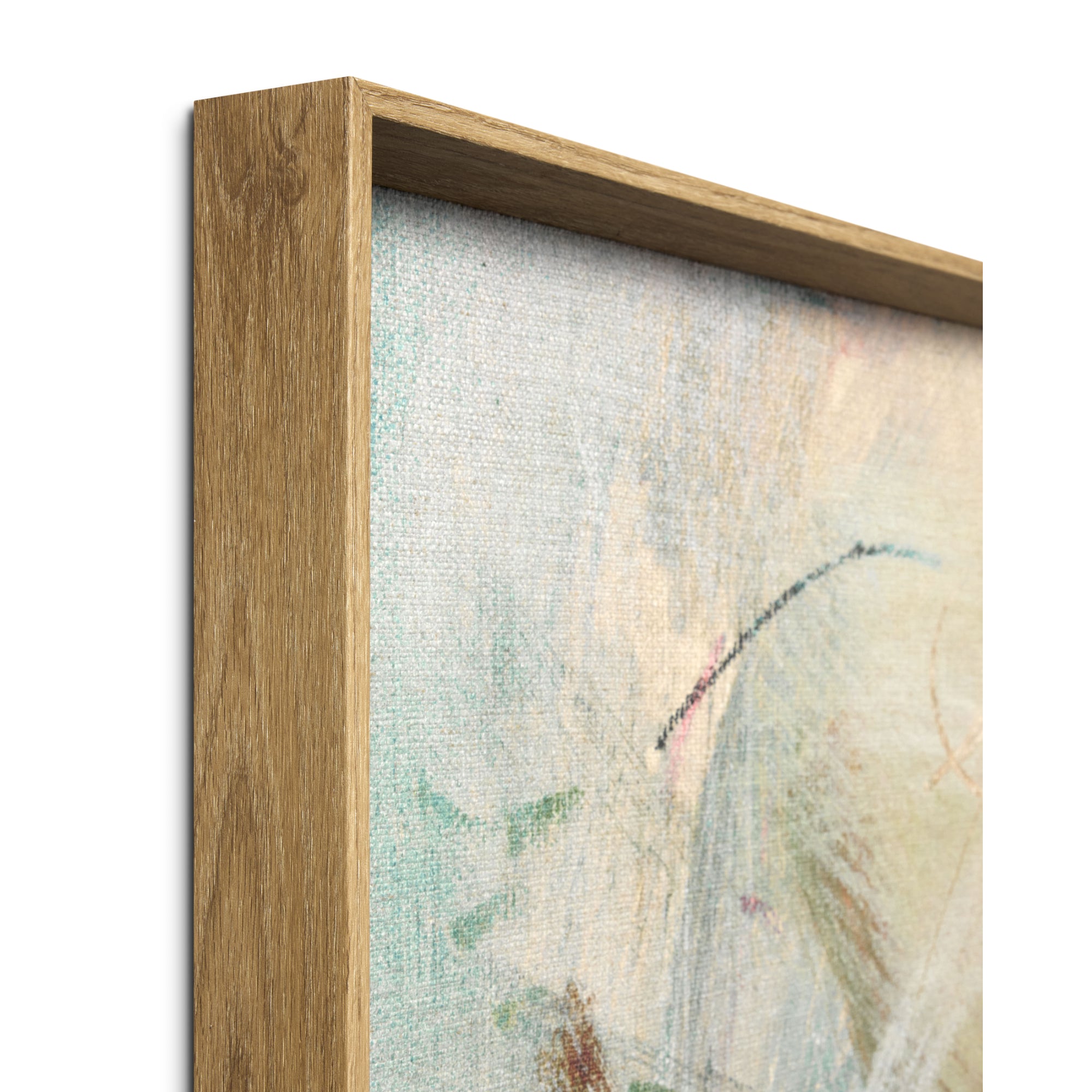 Loloi Subtle Currents Natural 2'-9" x 2'-9" Wall Art