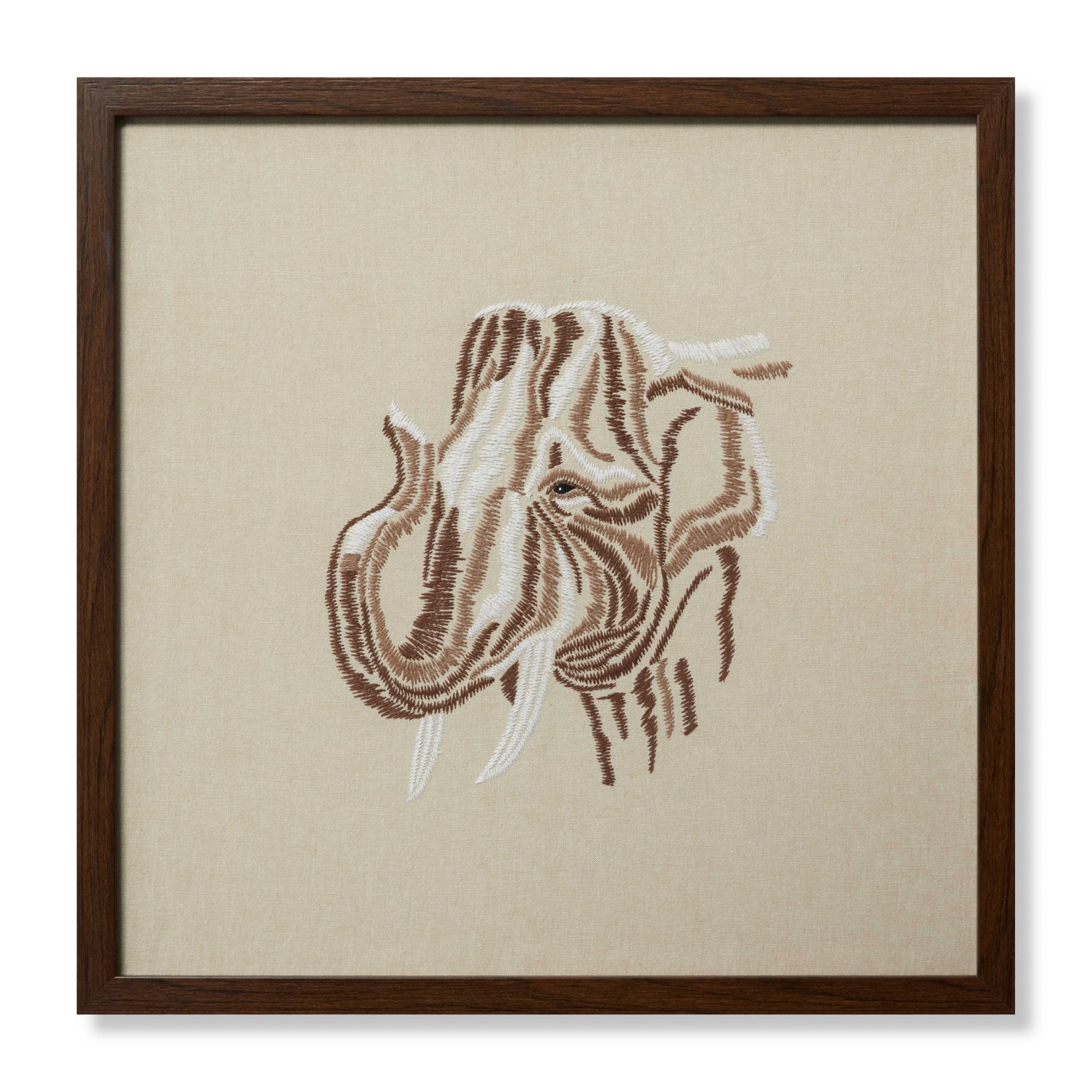 Loloi Tisk Tusk Beige/Ivory 2' x 2' Wall Art
