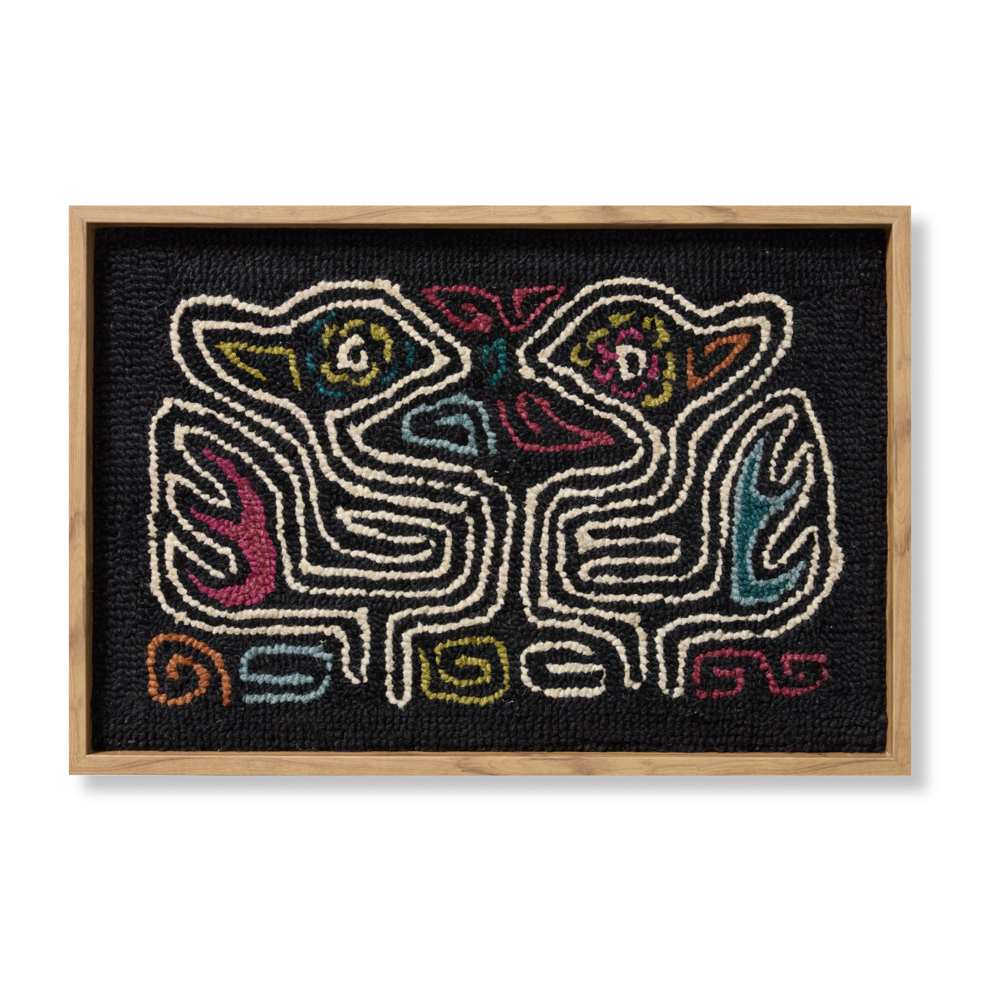 Loloi Tule Black/Multi 2'-2" X 1'-6" Wall Art