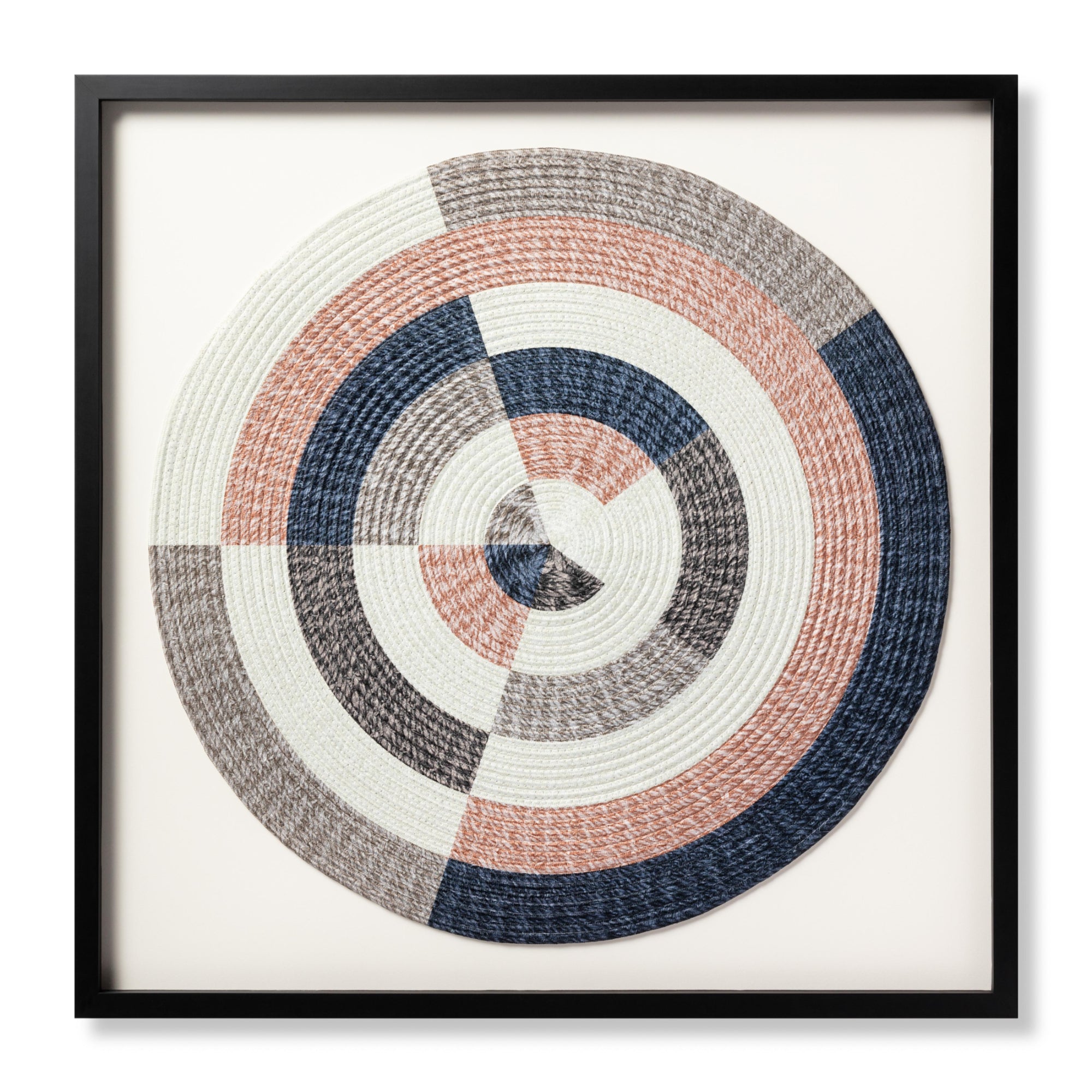 Loloi Twezzle Multi/Grey 3'-4" X 3'-4" Wall Art