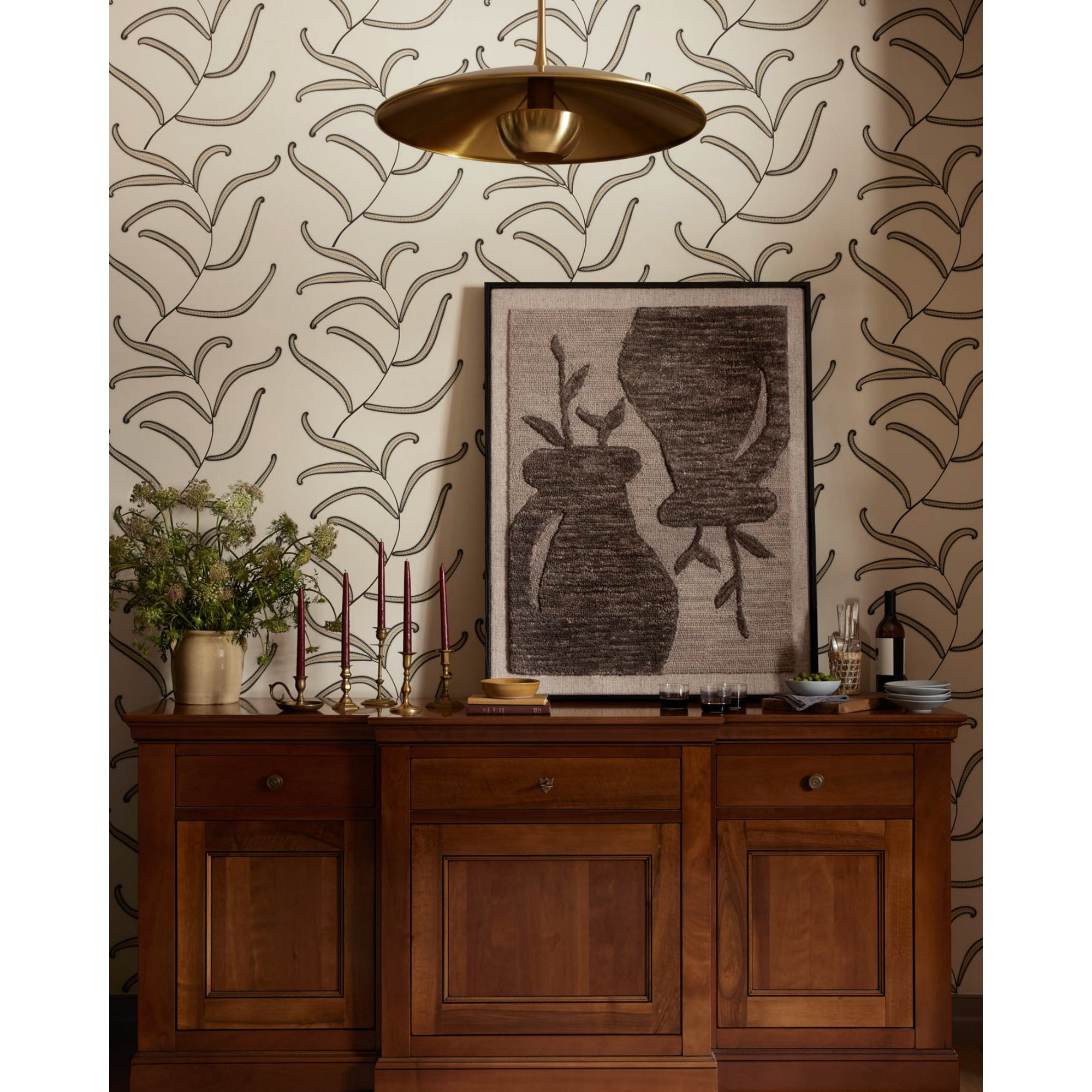Loloi Ventura Grey/Beige 2'-11" x 3'-9" Wall Art