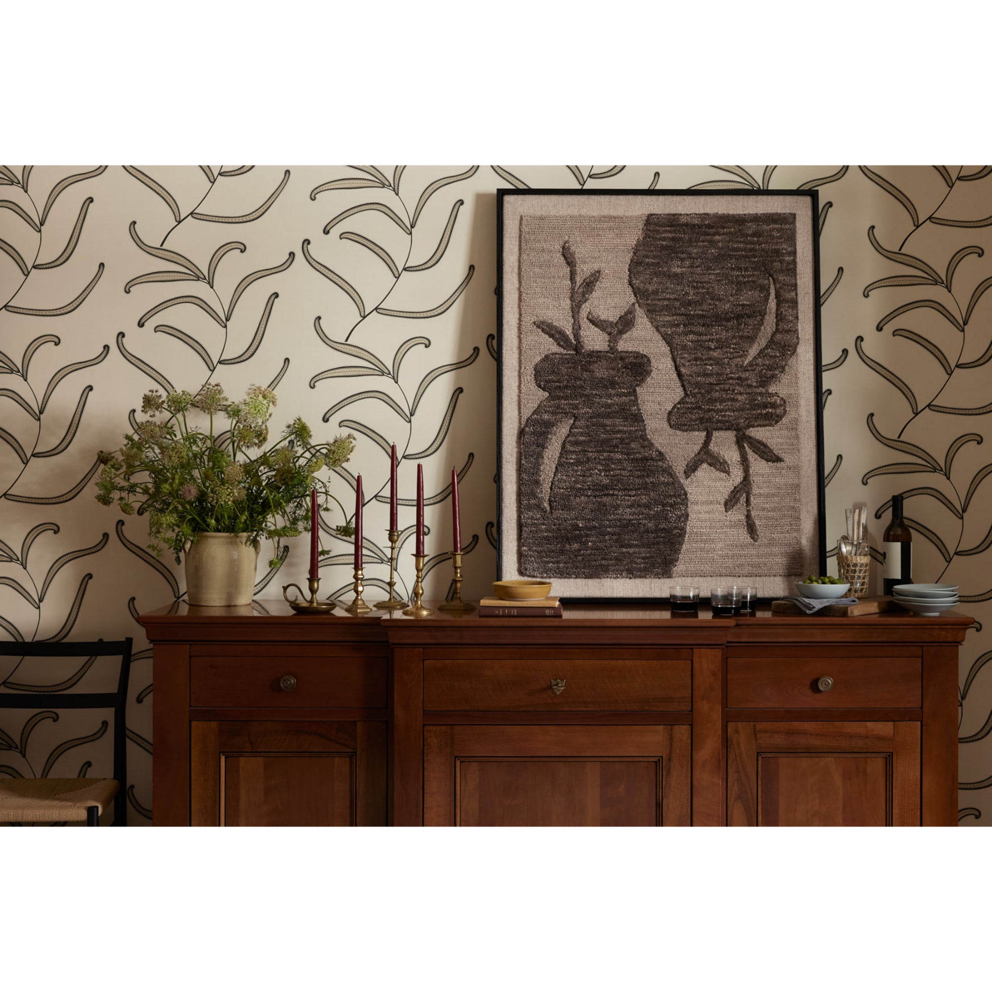 Loloi Ventura Grey/Beige 2'-11" x 3'-9" Wall Art