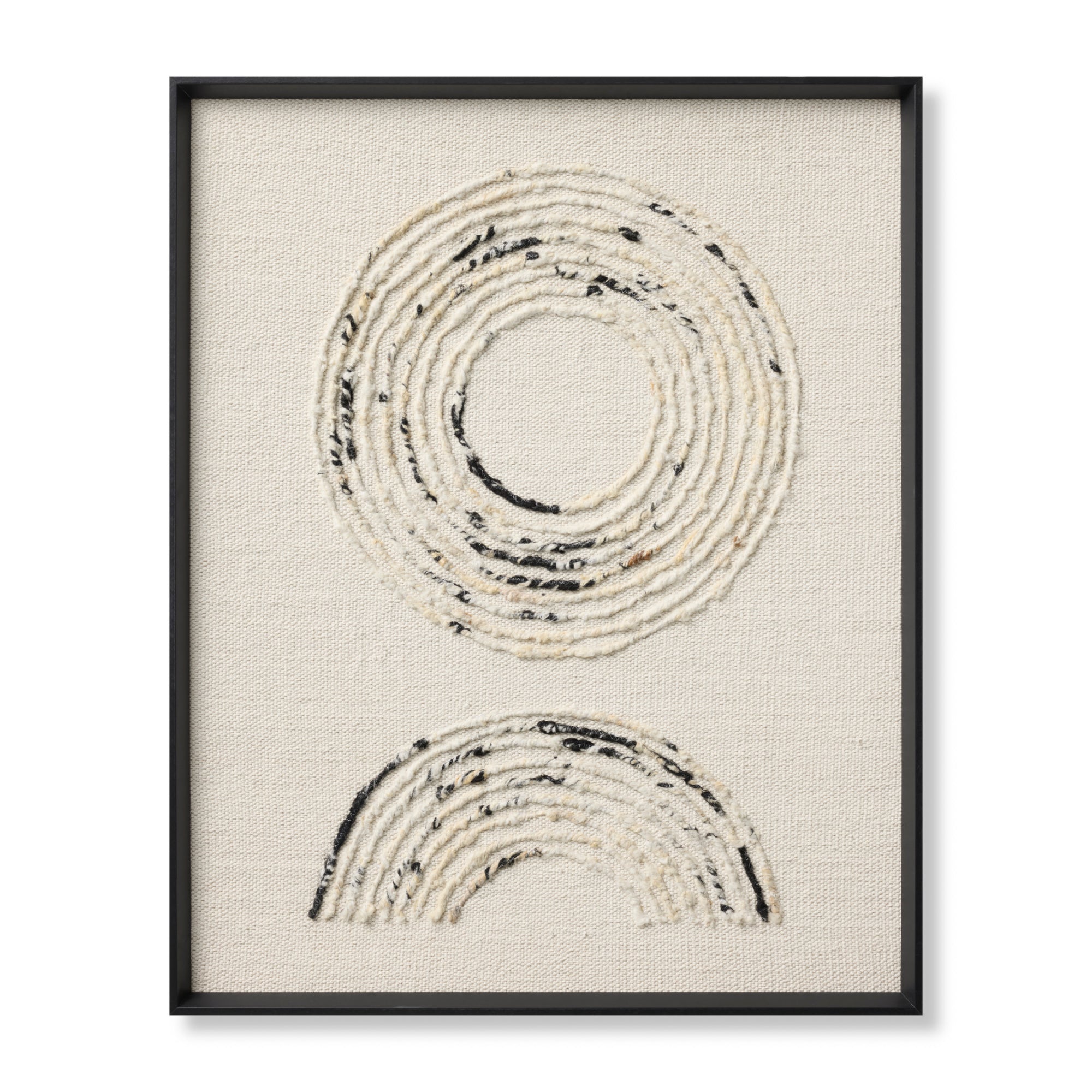 Loloi Verse Ivory/White 2'-9" x 3'-5" Wall Art