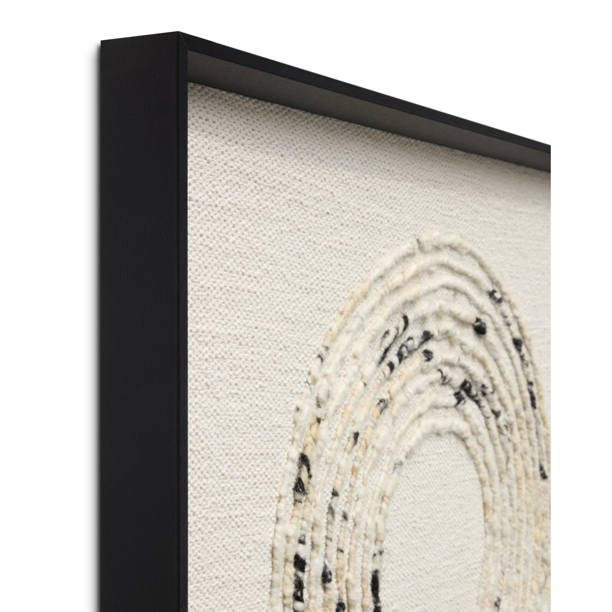 Loloi Verse Ivory/White 2'-9" x 3'-5" Wall Art
