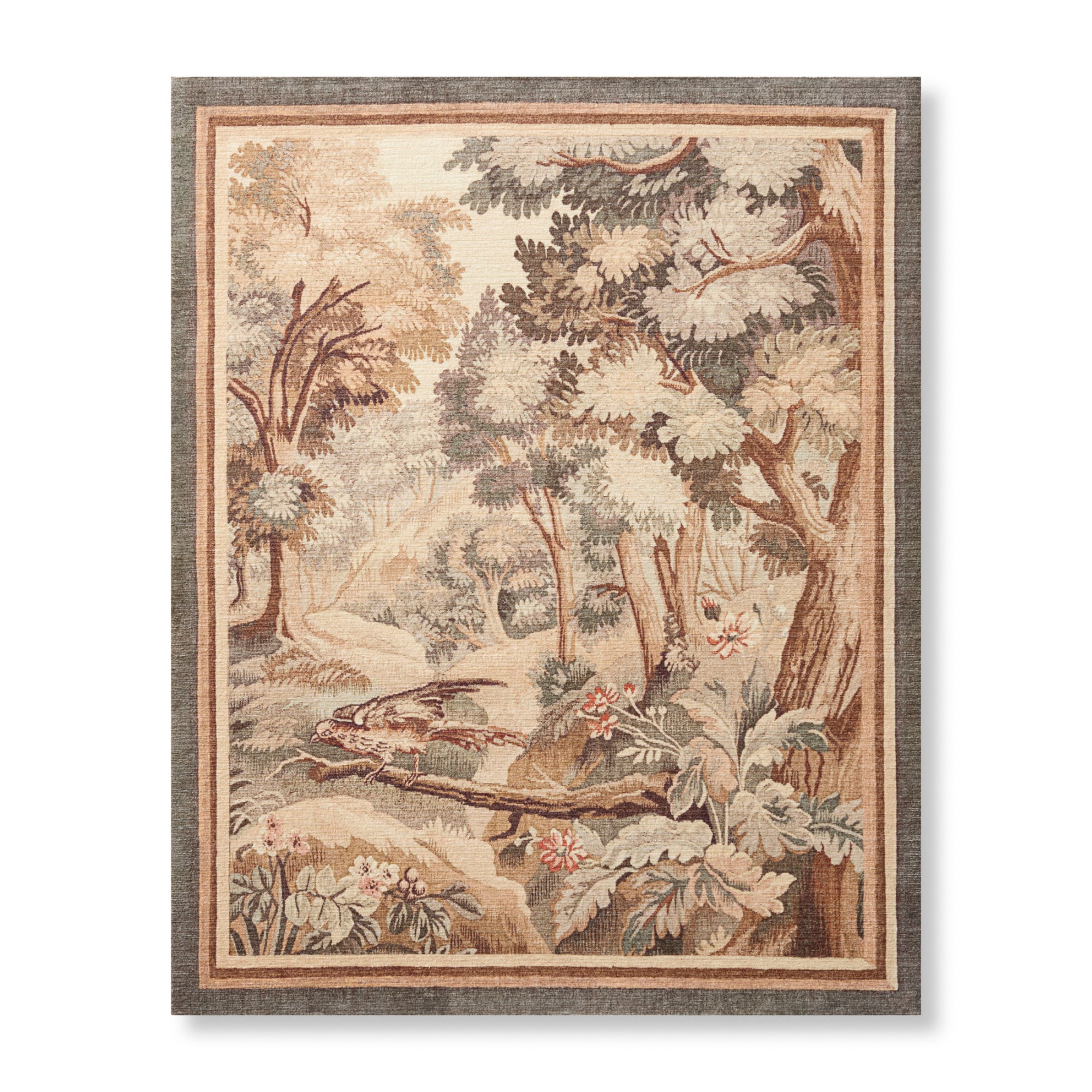 Loloi Woodland Watch Beige/Green 2'-8" x 3'-4" Wall Art