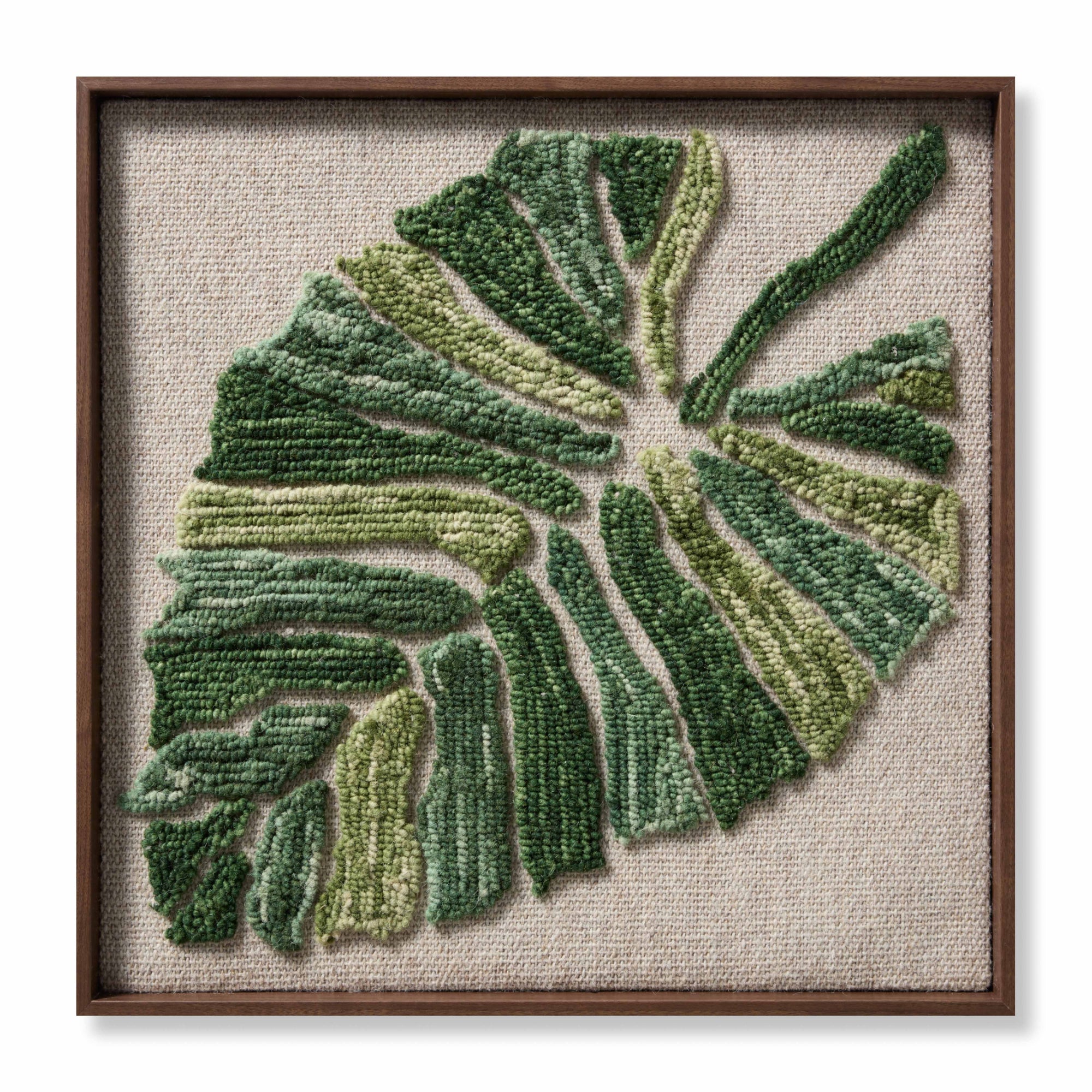 Loloi Yasuni Green/Ivory 2'-1" x 2'-1" Wall Art