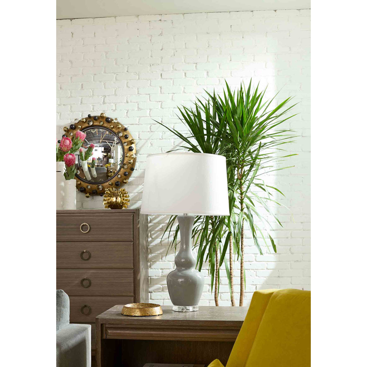 Ansonia 17" Lamp with Shade