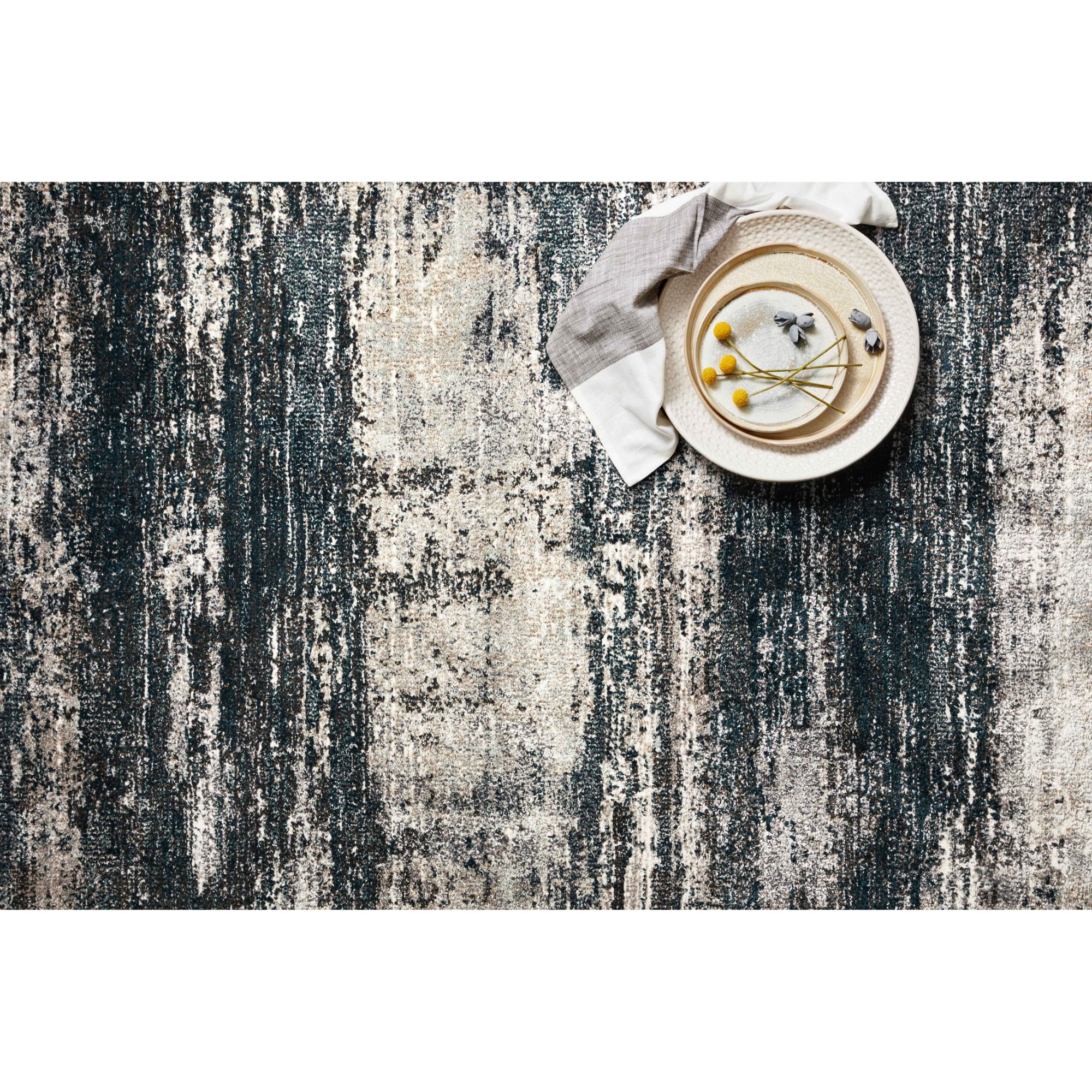 Loloi Augustus Navy/Stone Rug
