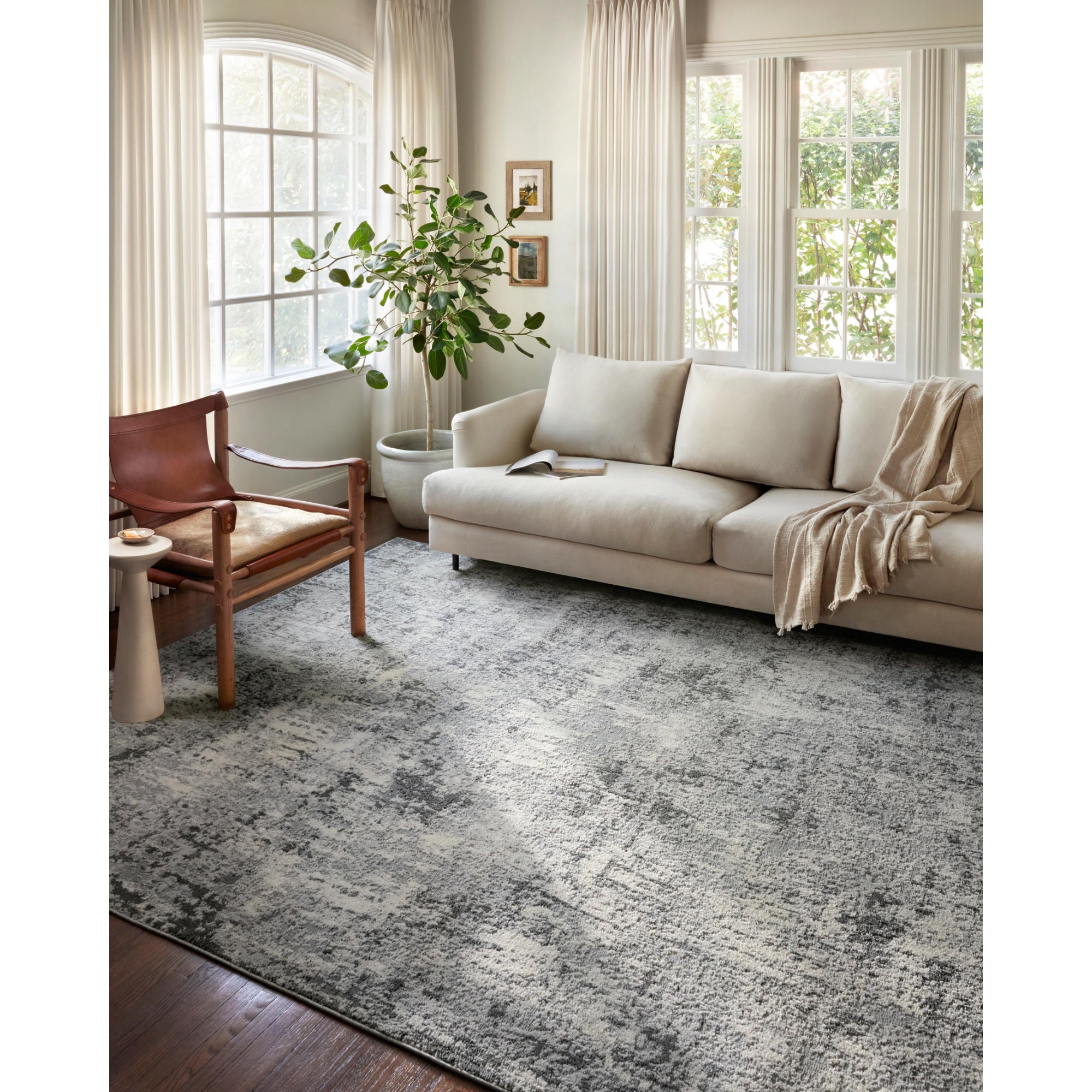 Loloi Austen AUS-01 Pebble/Charcoal Rug