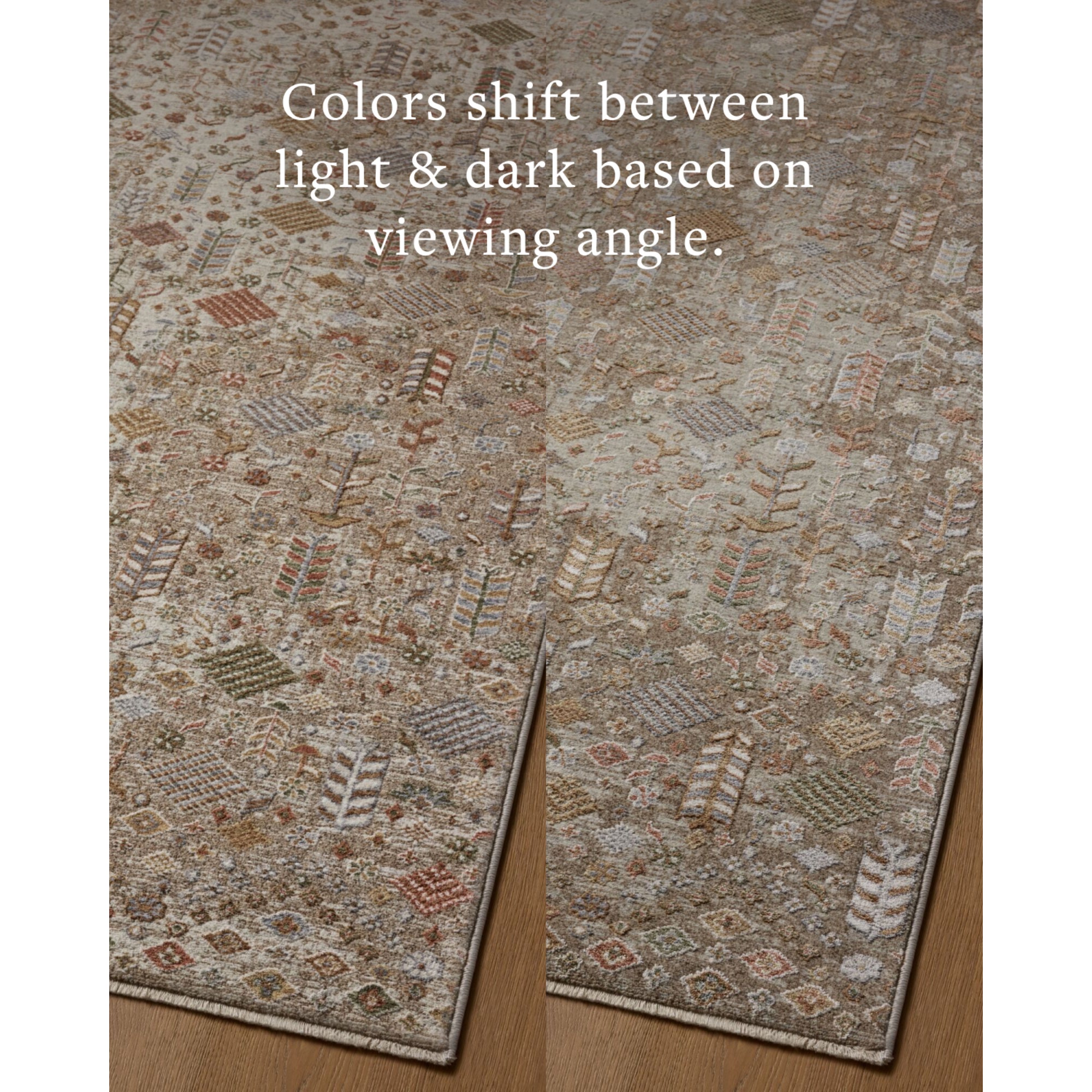 Loloi Aylin Mushroom/Multi Rug