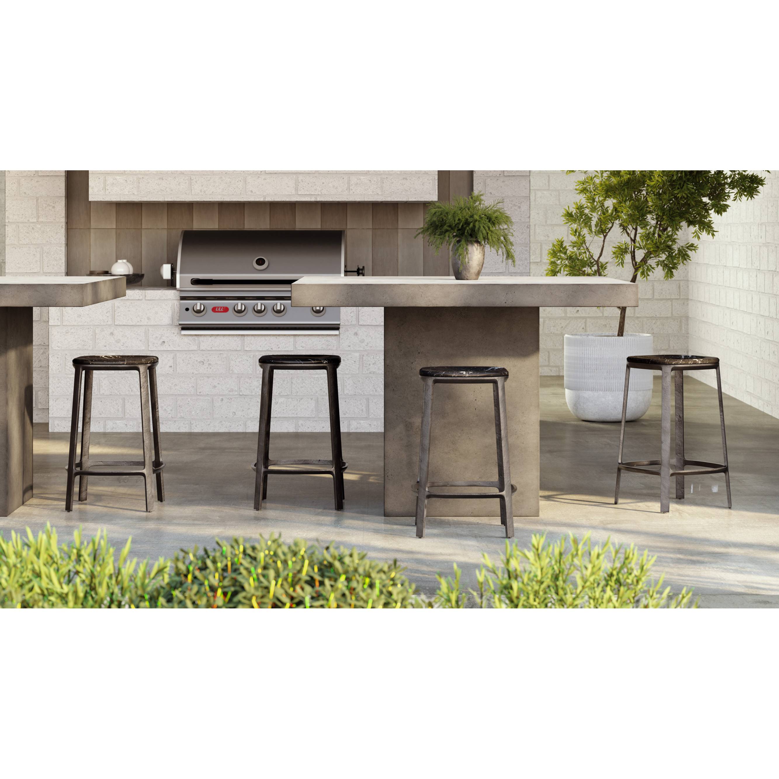 Alfie Marble Counter Stool