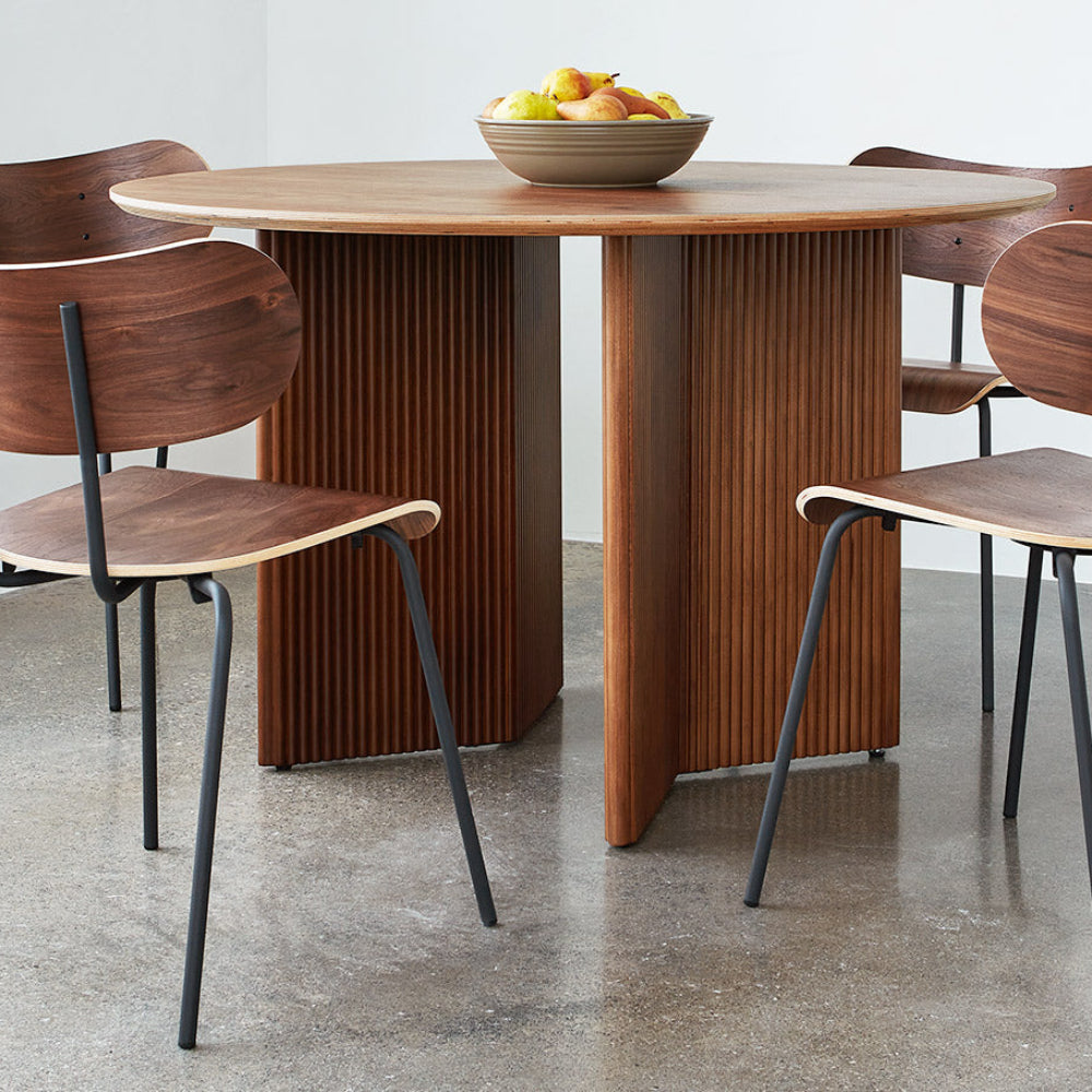 Atwell Dining Table-Round Dining Table Gus*     Four Hands, Mid Century Modern Furniture, Old Bones Furniture Company, Old Bones Co, Modern Mid Century, Designer Furniture, https://www.oldbonesco.com/