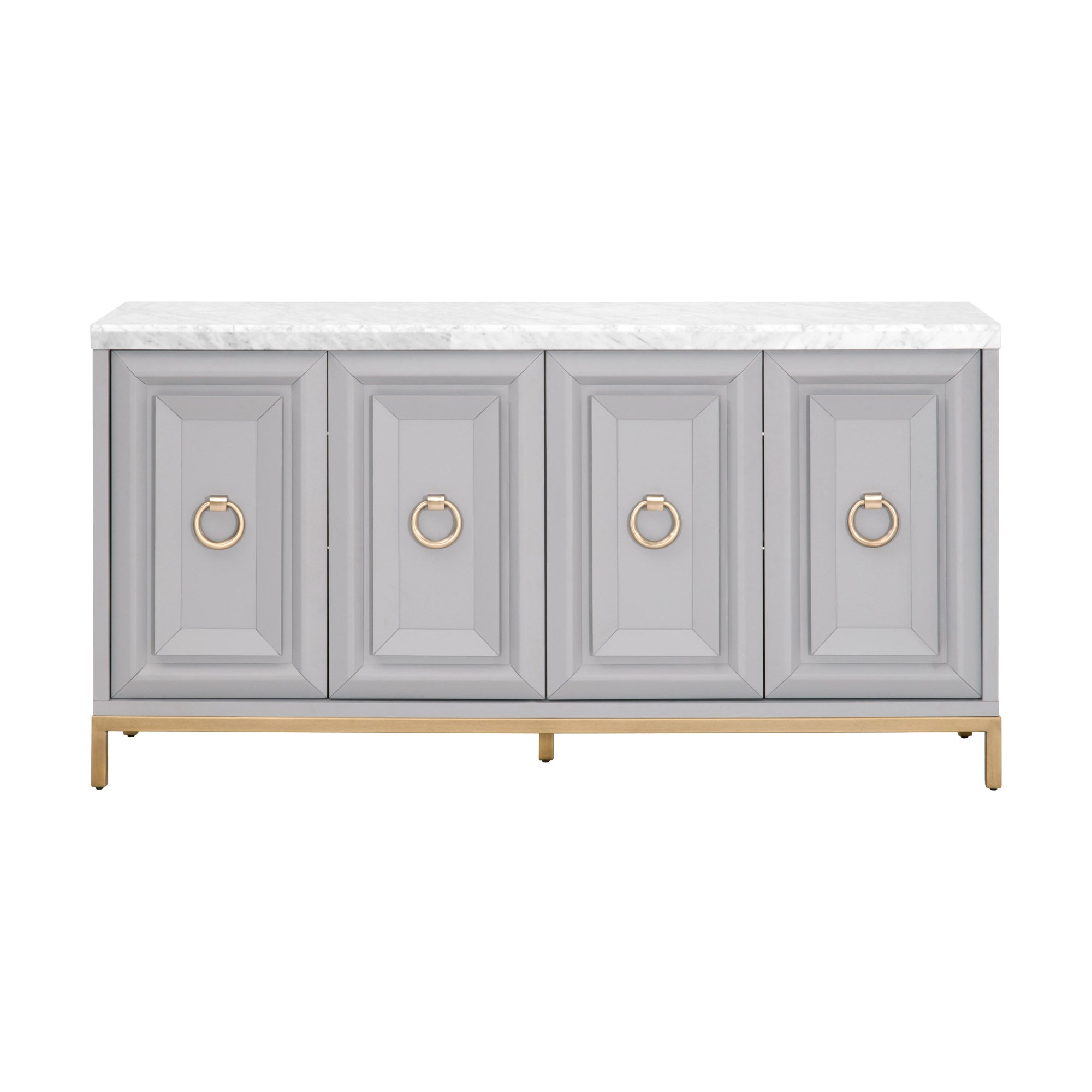 Azure Carrera Media Sideboard Credenzas & Sideboards Essentials For Living Dove Gray with Brushed Gold , Black Friday Sale Essentials For Living Furniture Sale, Old Bones Co, Mid Century Furniture Sale, Four Hands Furniture, Black Friday Sale Azure Carrera Media Sideboard,Gus Sale, Perigold Azure Carrera Media Sideboard Credenzas & Sideboards Black Friday Sale , Perigold Sale Azure Carrera Media Sideboard,Azure Carrera Media Sideboard Lulu and Georgia, Burke Decor Sale Azure Carrera Media Sideboard, www.old